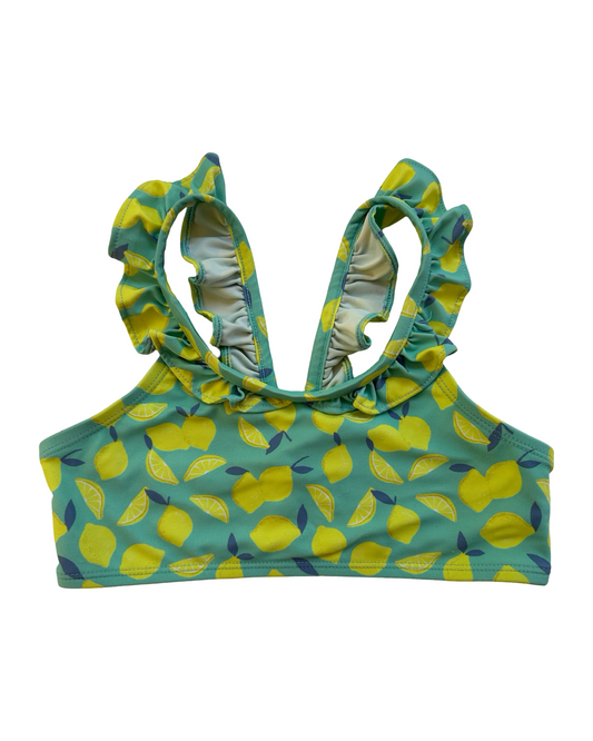 S 6T-7T  Toddlers Girls Gap Kids Lemon 🍋 🍋 Print Tank Top, 1 Piece.