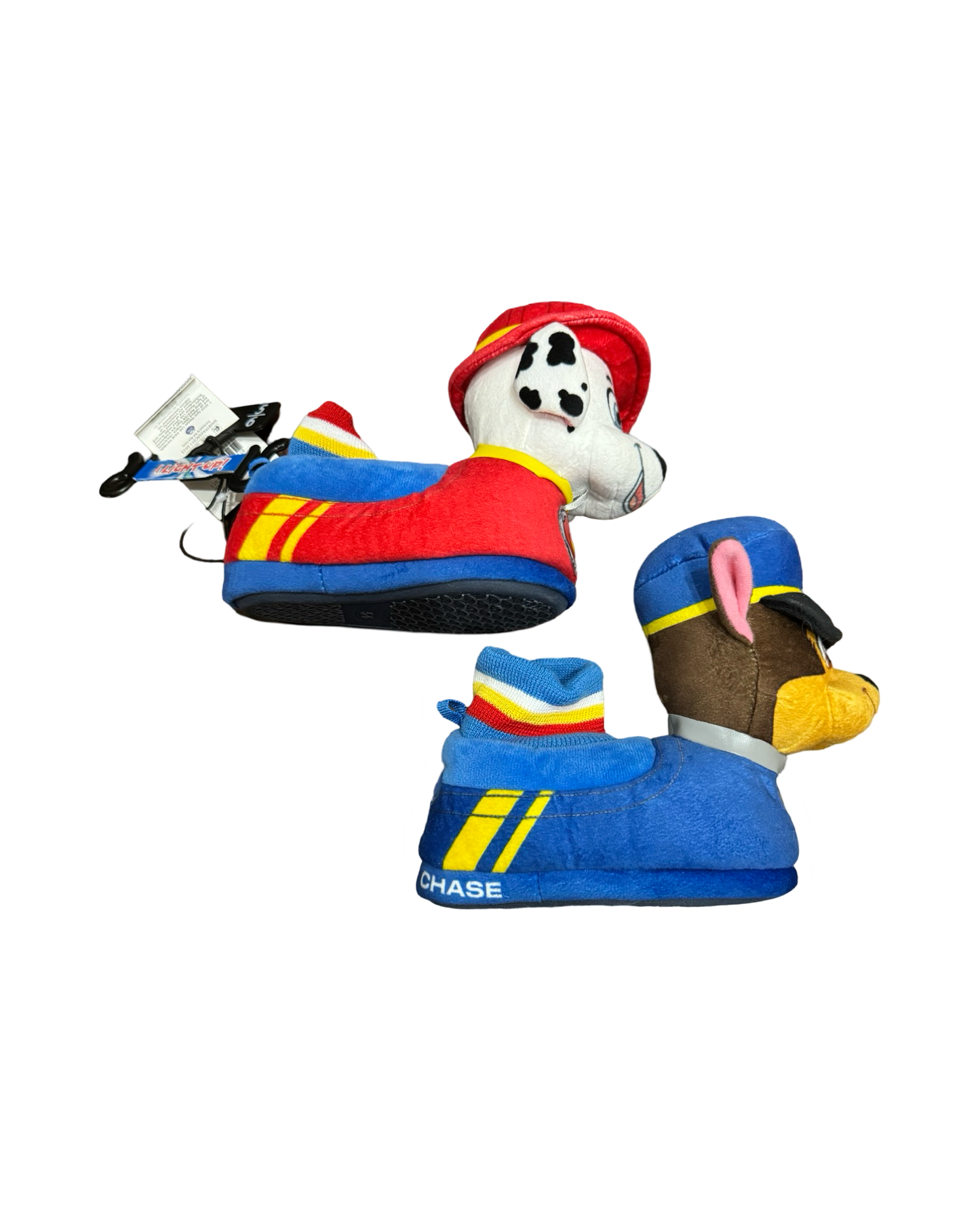 5C Toddler Boy Paw Patrol Chase and Marshall Slippers NWT