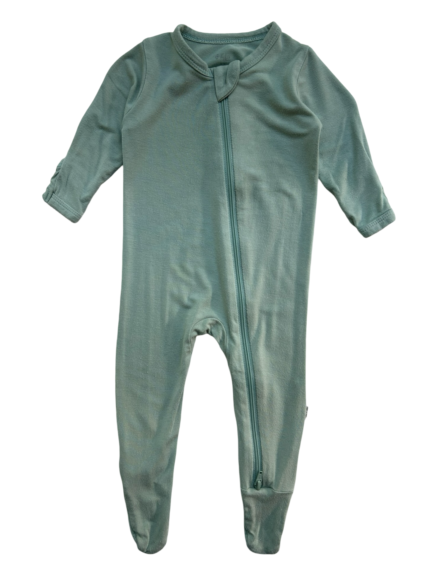 0-3M Baby Boy / Girl Kate Baby, Bamboo Long Sleeve Sleeper Pajamas