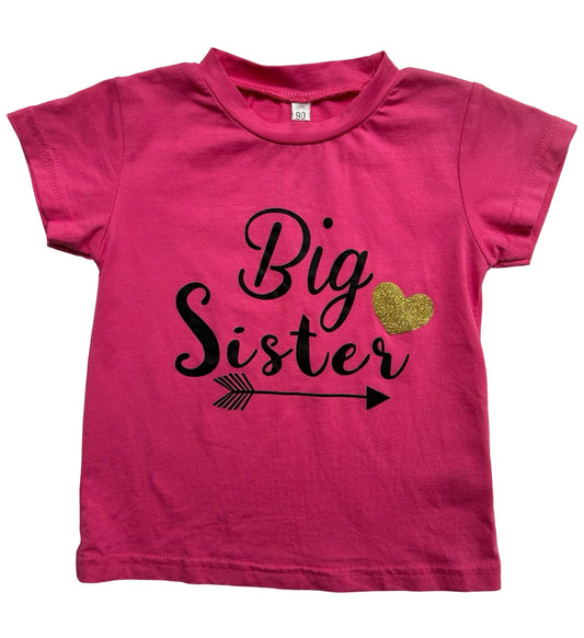 2T-3T (90) Toddler Girls Winzik Promoted To Big Sisters T-Shirt