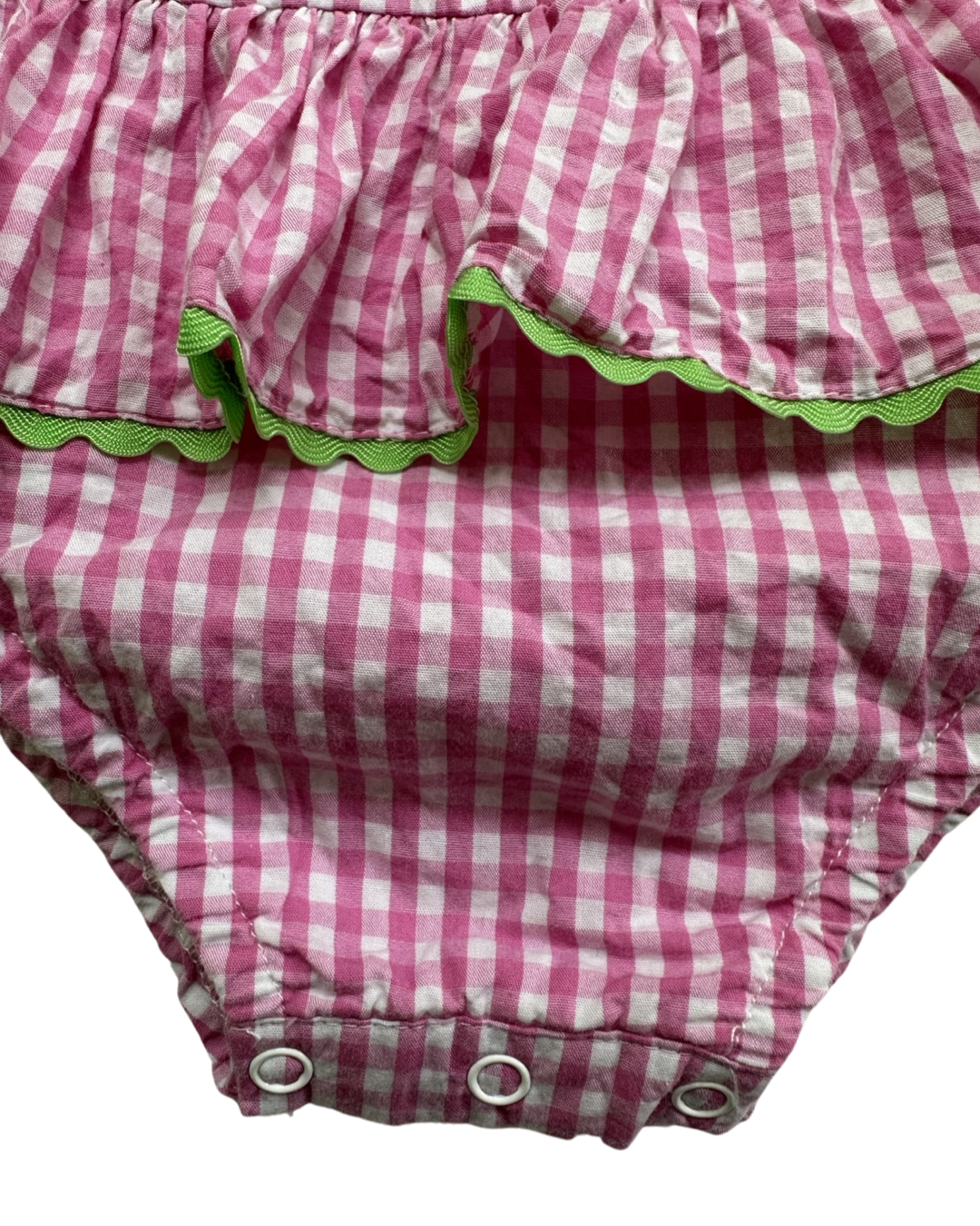 18M-24M Baby Girl Pink Seersucker Lil' Cactus Ice Cream Swim Suit
