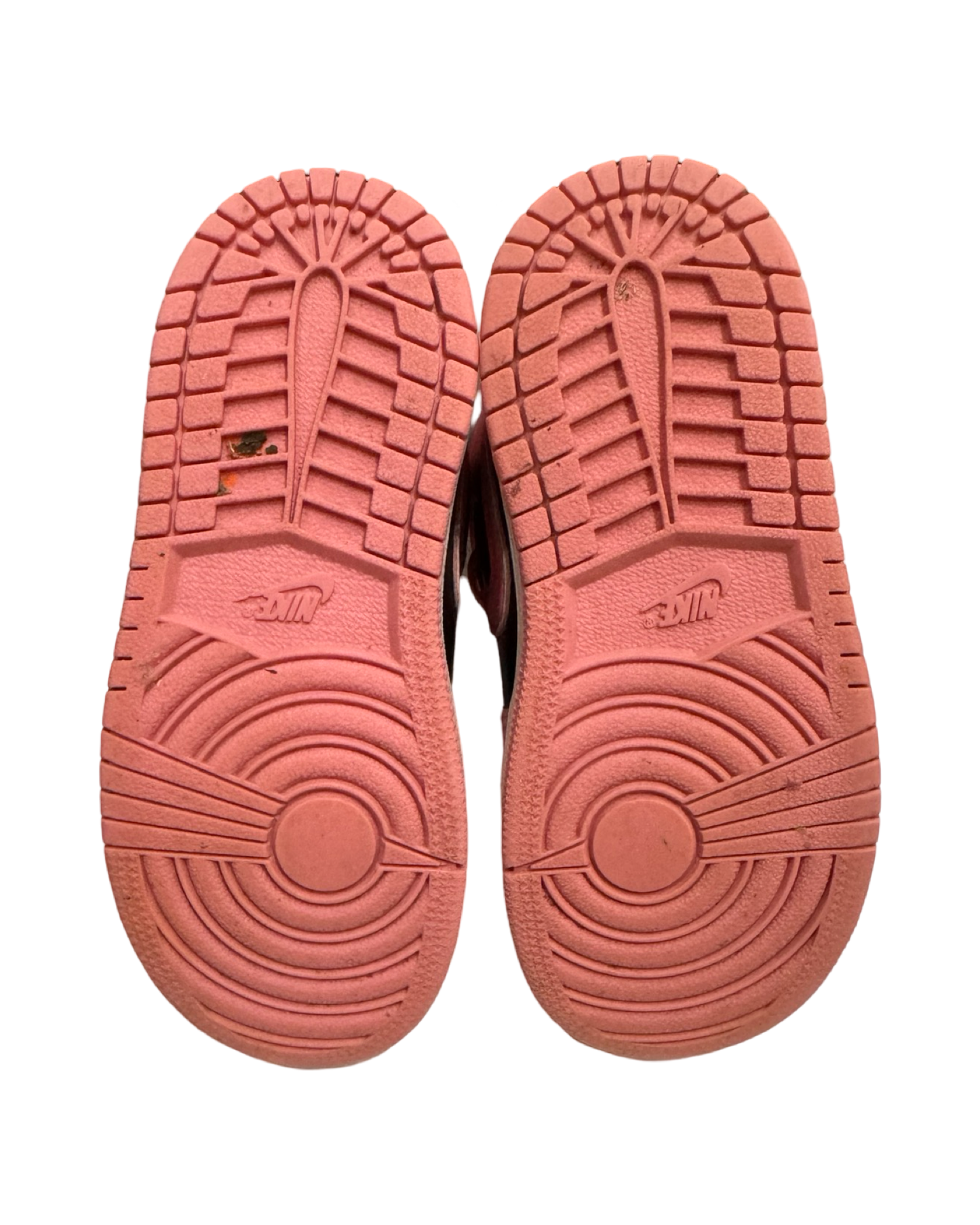9C Toddler Girl / Boy Nike Air Jordan 1 Mid TD Coral Chalk Pink Sneakers