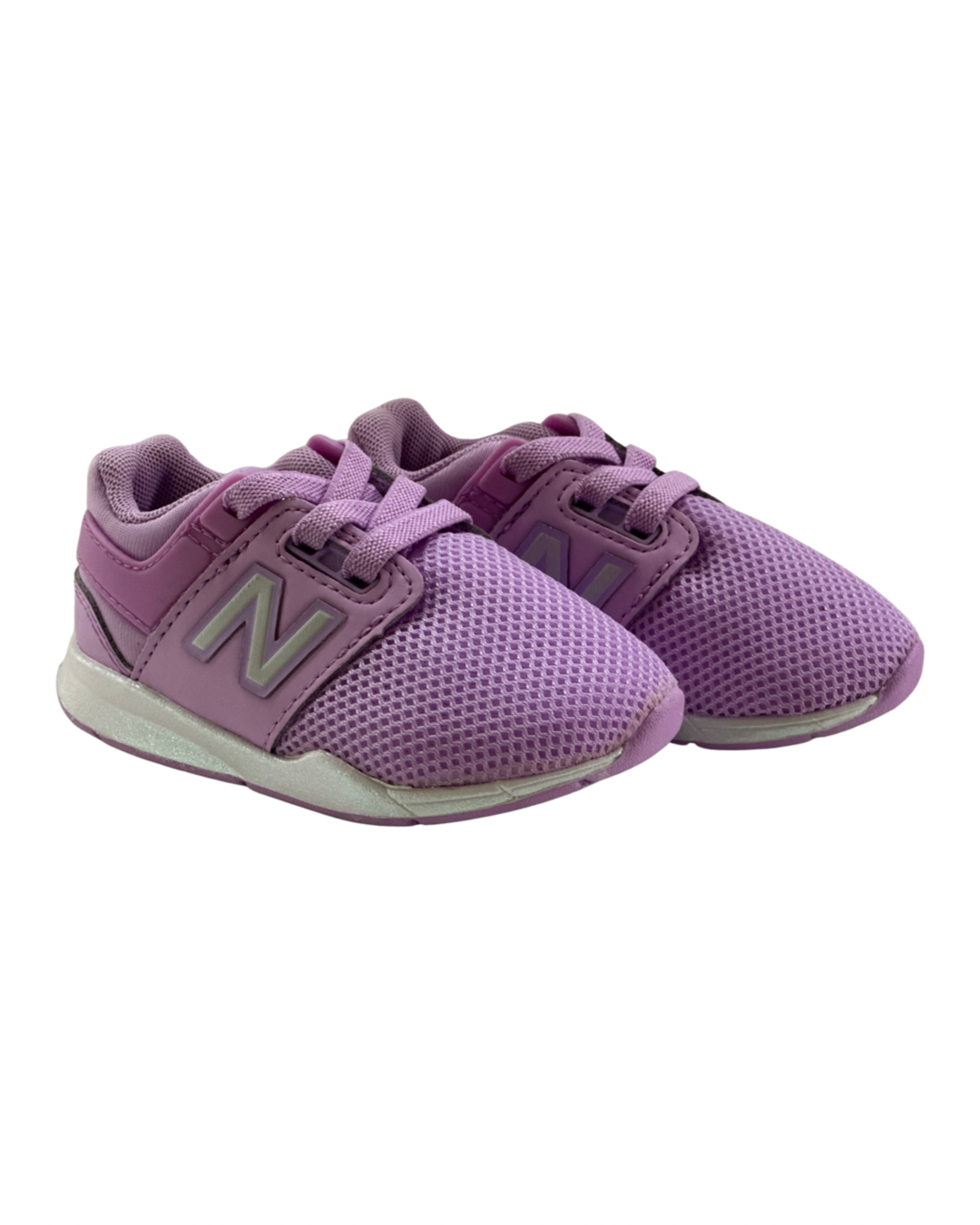 5C Toddler Girl Size 5.5C New Balance 247 Violet Purple Sneakers Tennis Shoes
