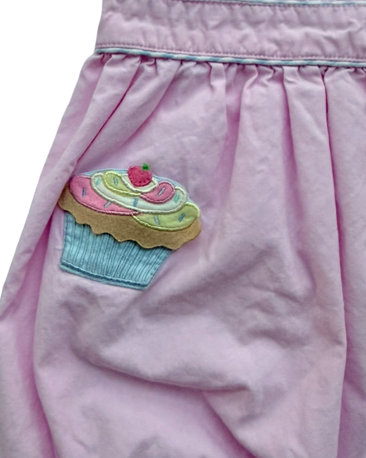 3T Toddler Girls Cotton Kids Pink Cupcake Bubble