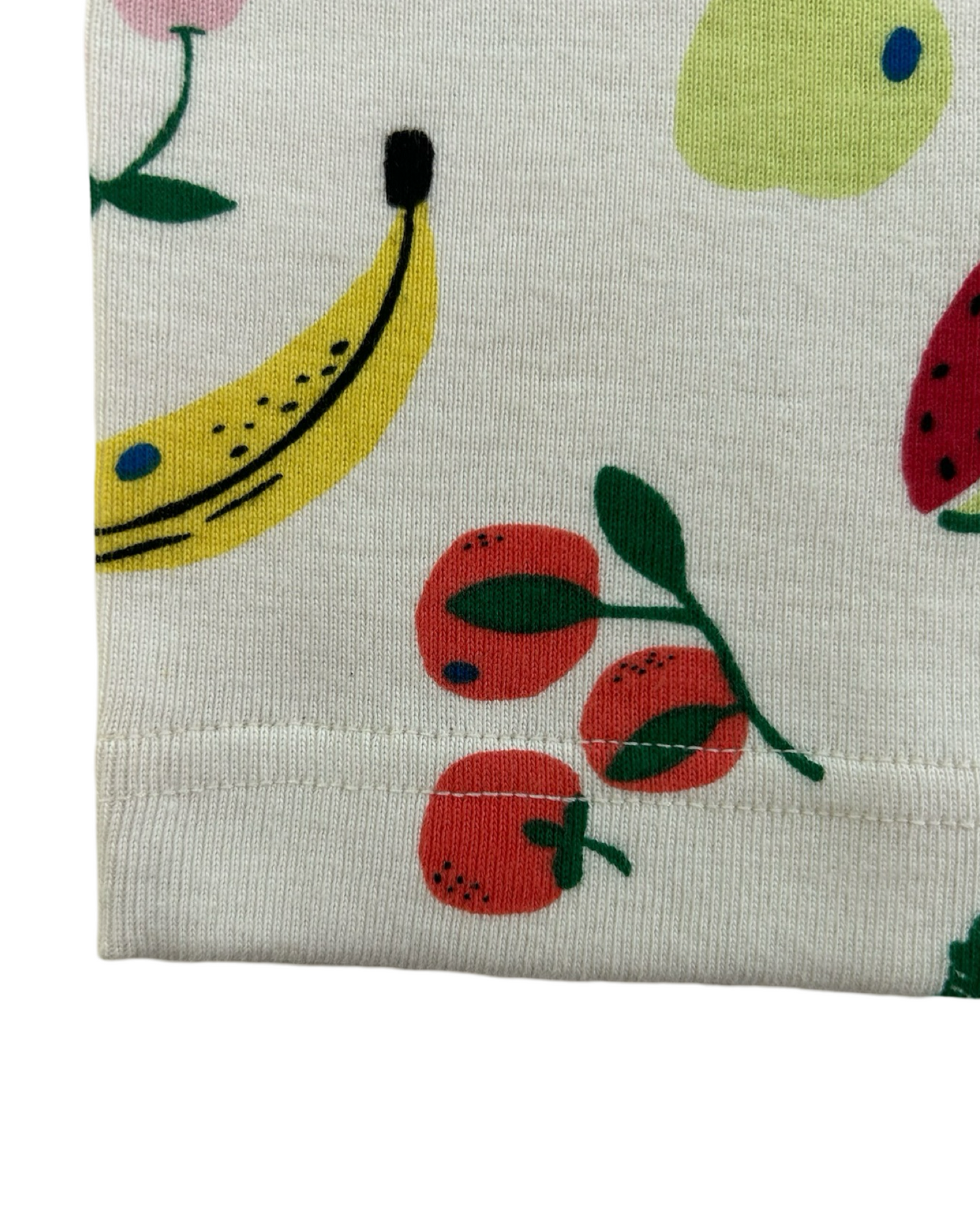 0-3M Baby Girl Hanna Andersson Long Sleeve Fruit & Veggie PJs