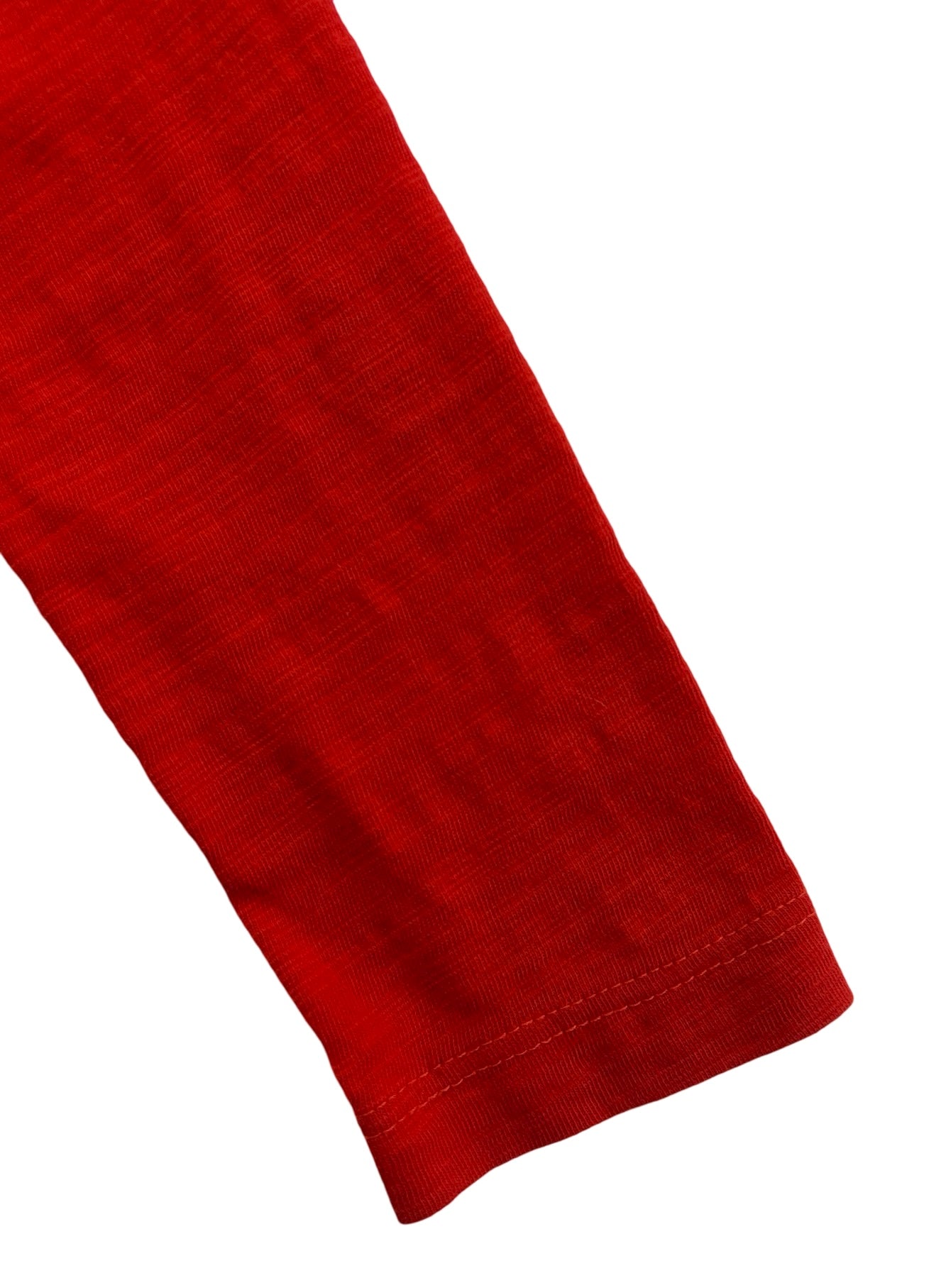 4T Toddler Girl Hanna Andersson Long Sleeve Shirt Raglan Top Pink Red Heart ♥️