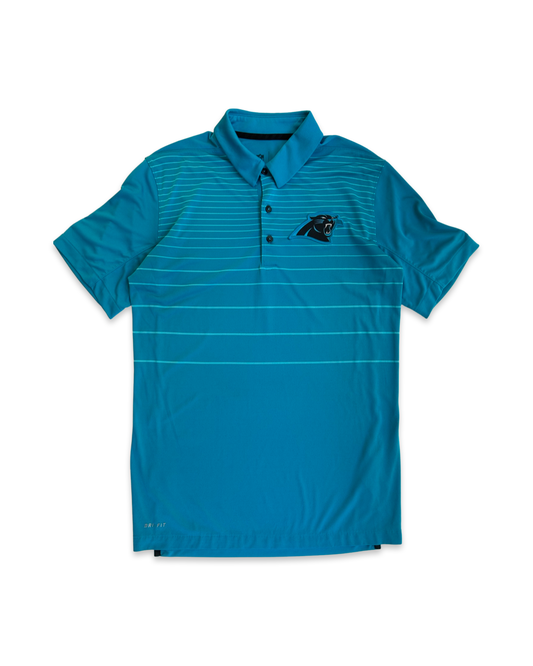 Men's Size Small Nike Dri Fit NFL Carolina Panthers Performance Polo