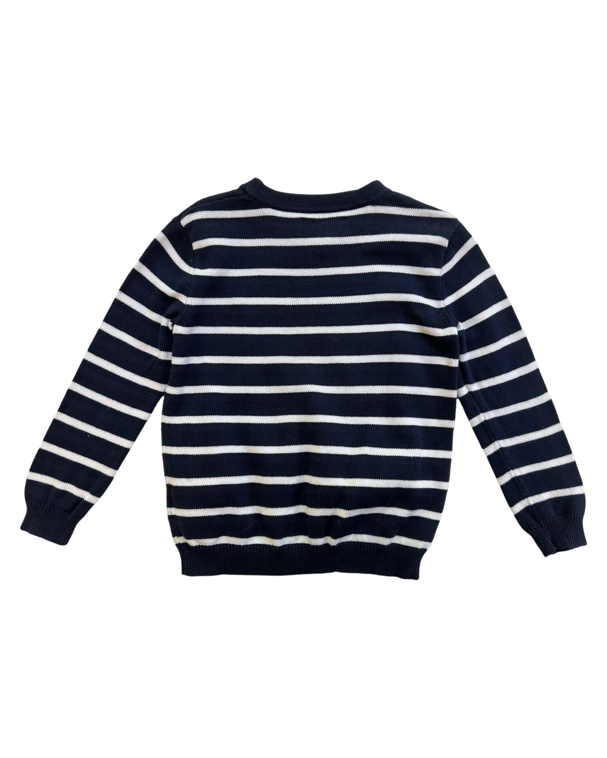 4T Toddler Boy Ralph Lauren Polo Navy & White Striped Sweater