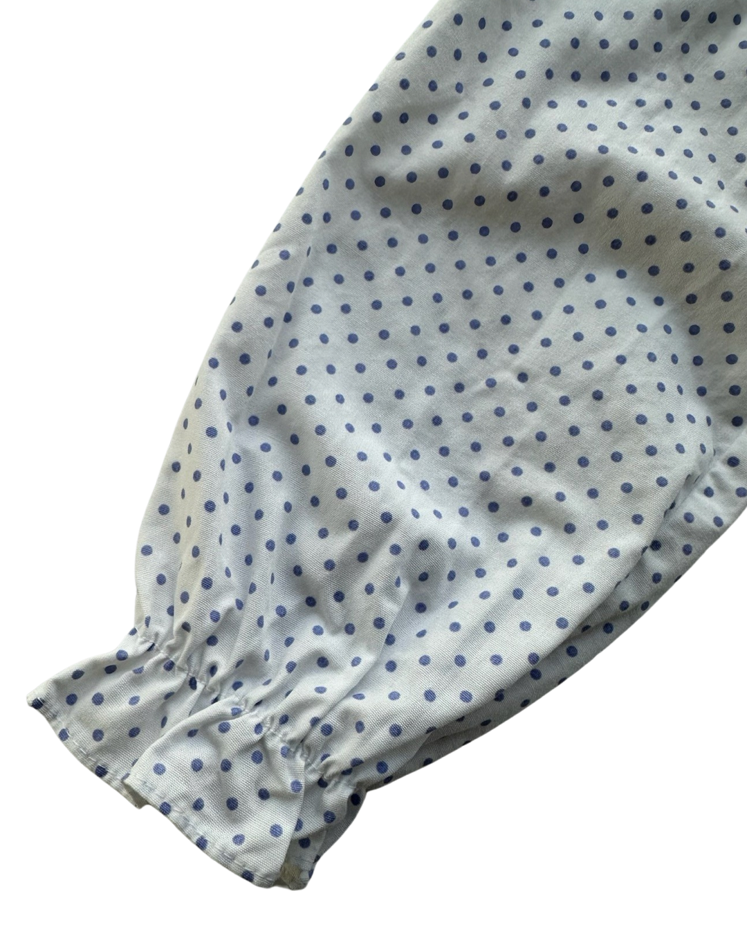 5T Toddler Girl Bella Bliss Periwinkle Blue Ruffle Neck Top Blouse