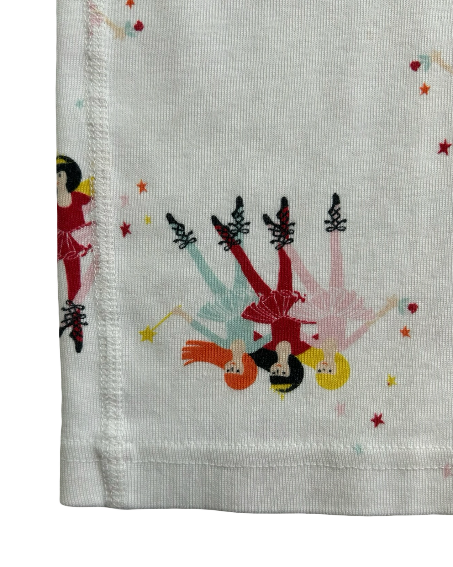 6T-7T Toddler Girl Hanna Andersson Holiday Print Christmas PJs