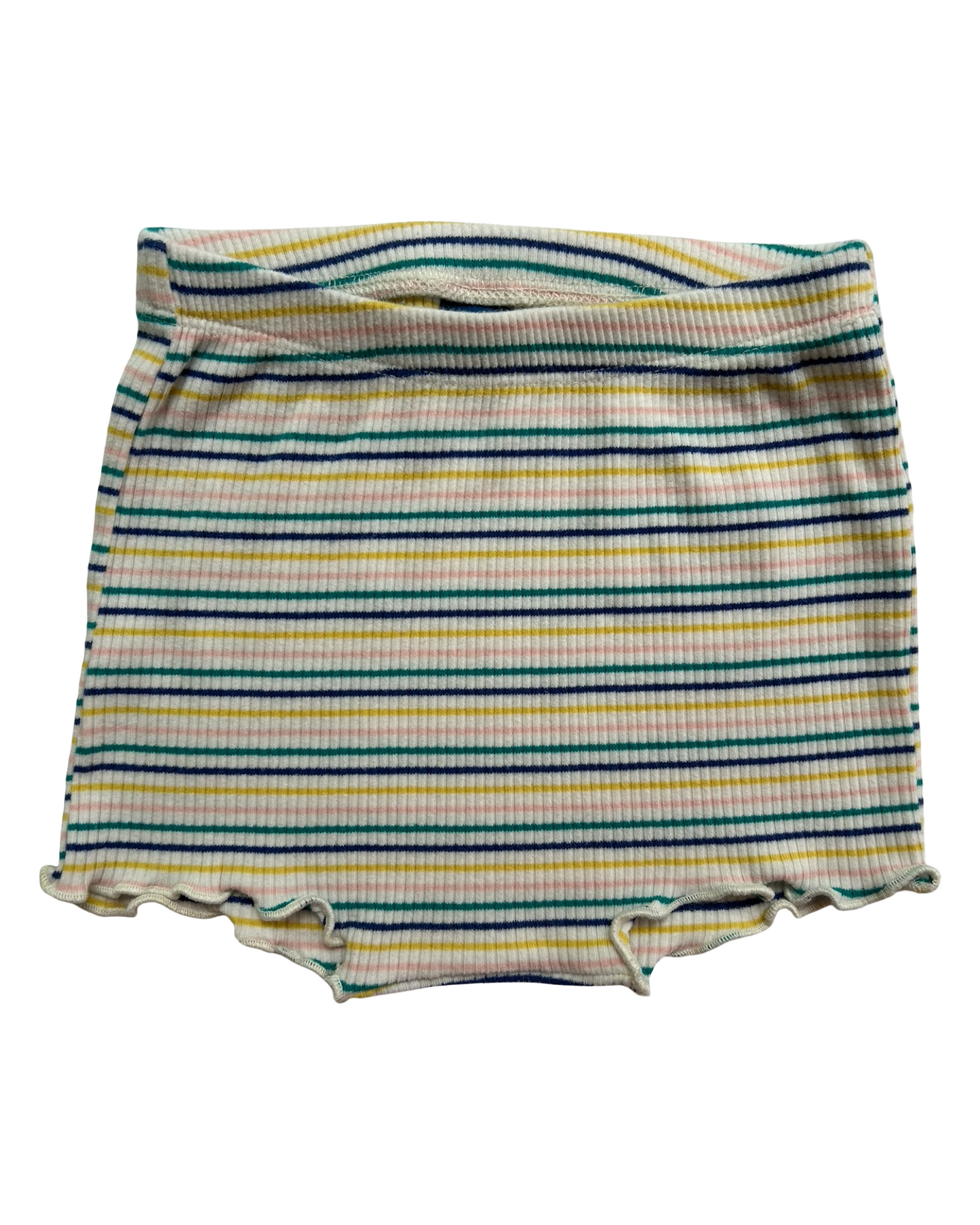 6M-12M Baby Girls Old Navy Rib-Knit Tank Top And Short Set 2 Pieces.