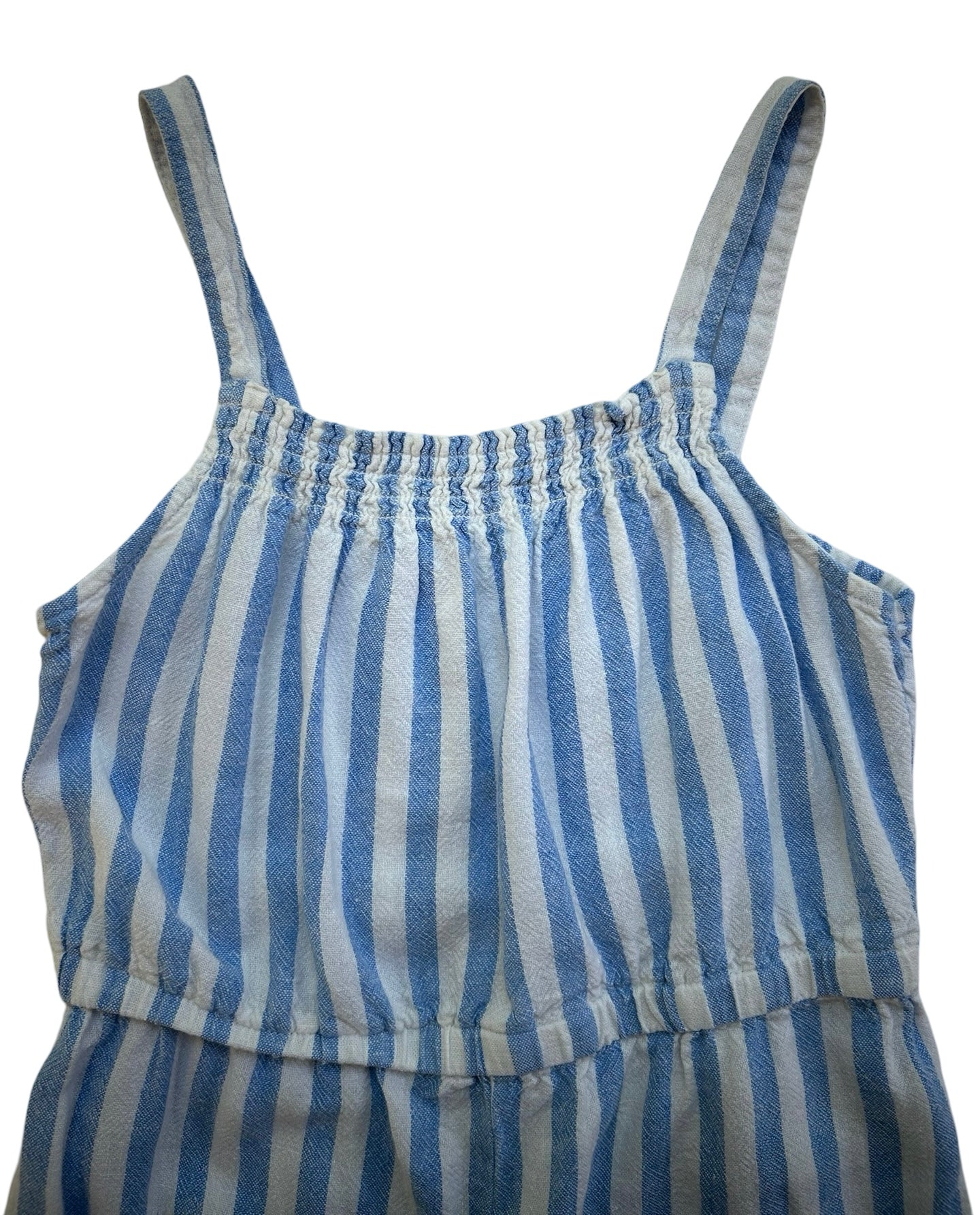 M(8) Old Navy For Girls Sleeveless Linen-Blend Jumpsuit / Romper