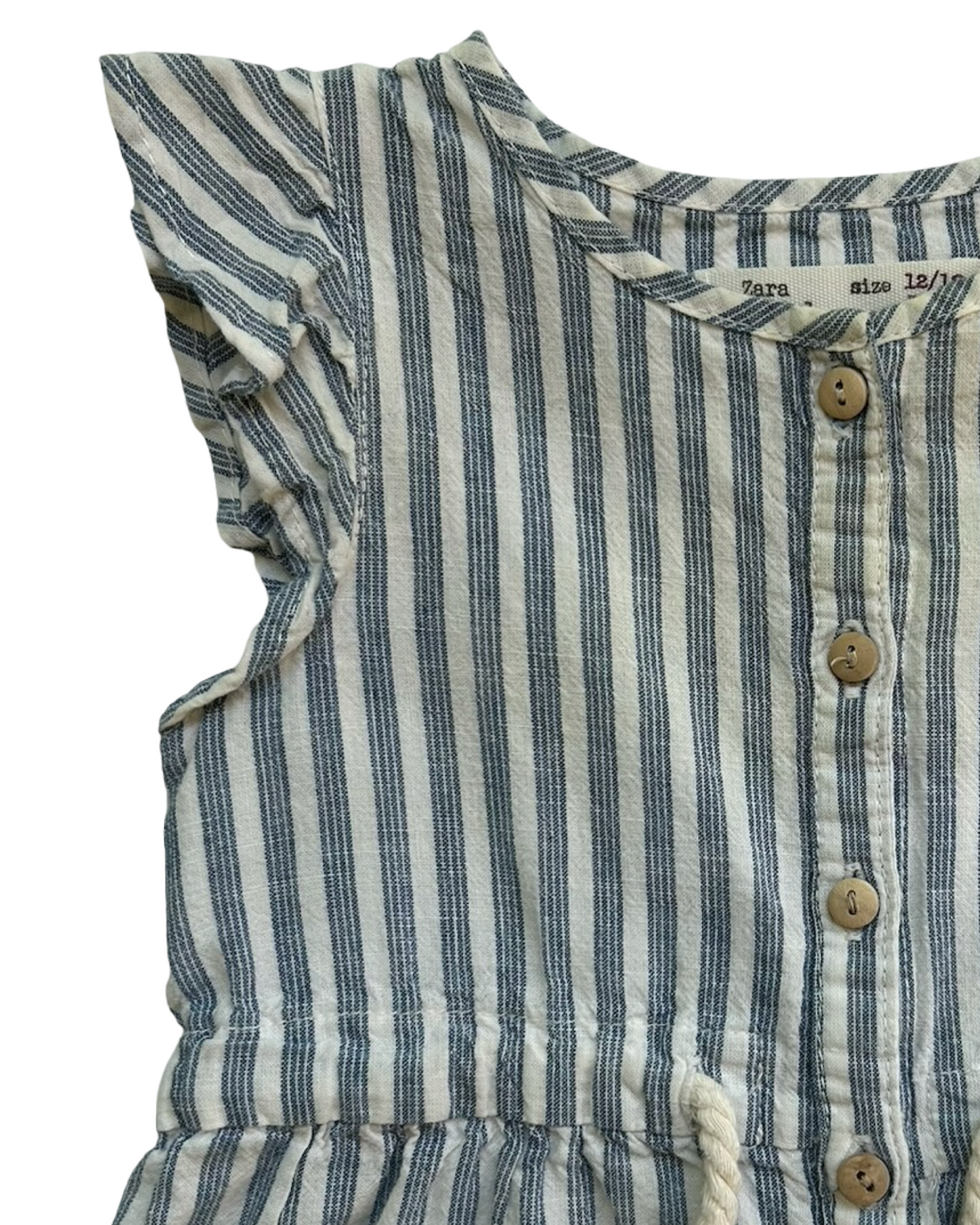 18M-24M Baby Girls Zara Striped Outfit Jumpsuit