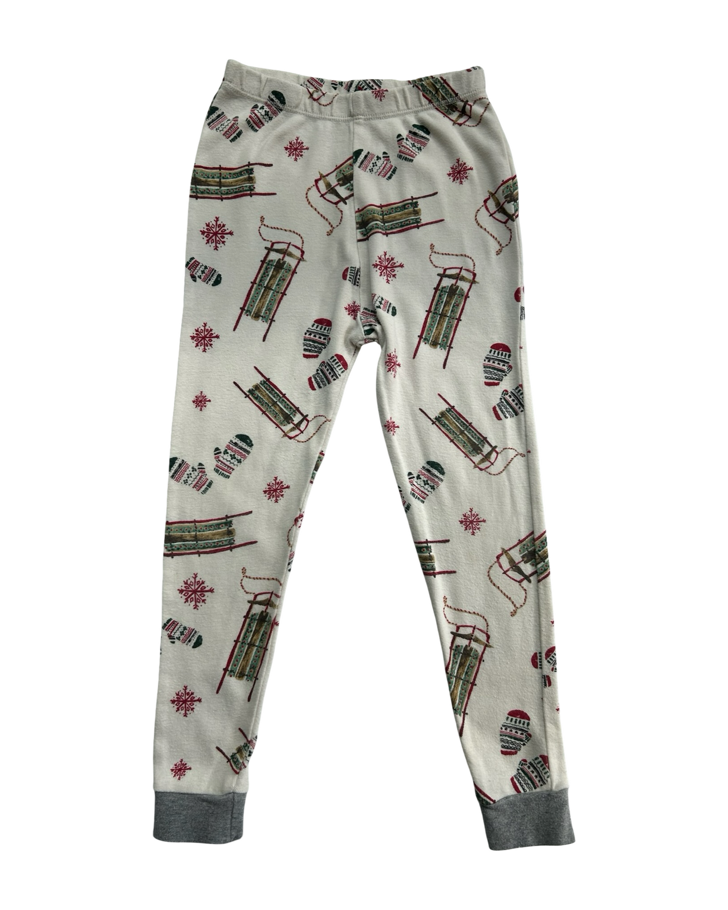4T Toddler Girls/Boys (UNISEX) Burt’s Bees Kids Winter Christmas Organic Cotton 2 Piece Pjs Set