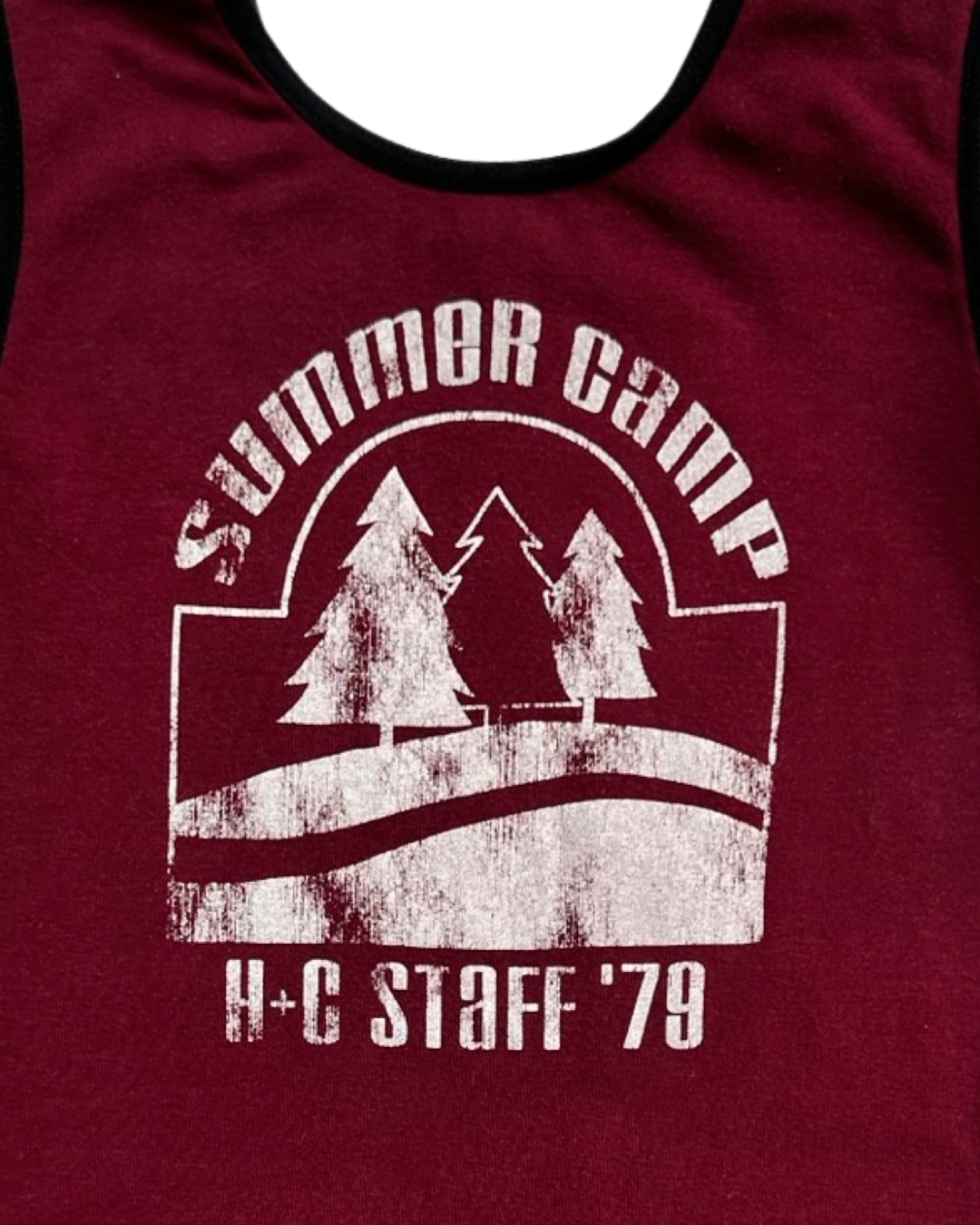 24M Baby Boy Henry + Claire Maroon Summer Camp Tank Shortie Romper