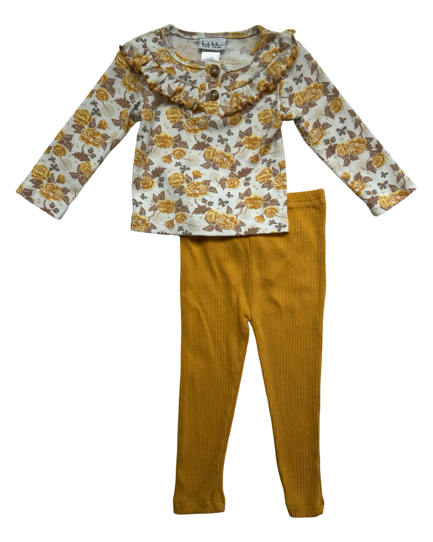 18M Baby Girls Nicole Miller Floral 2 Pieces Set