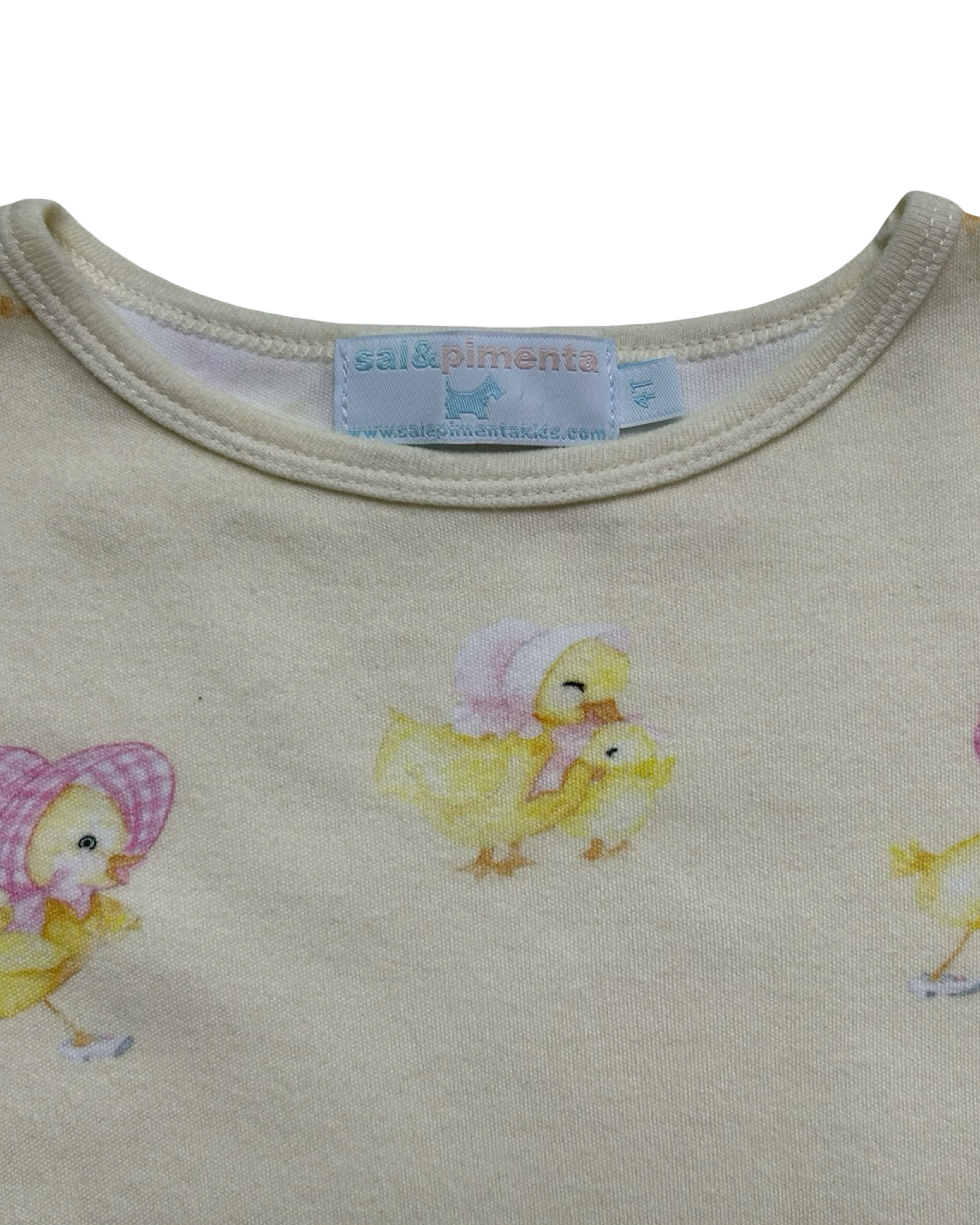 4T Toddlers Girls Sal & Pimenta Duck 🐥 A Line Tunic Top.