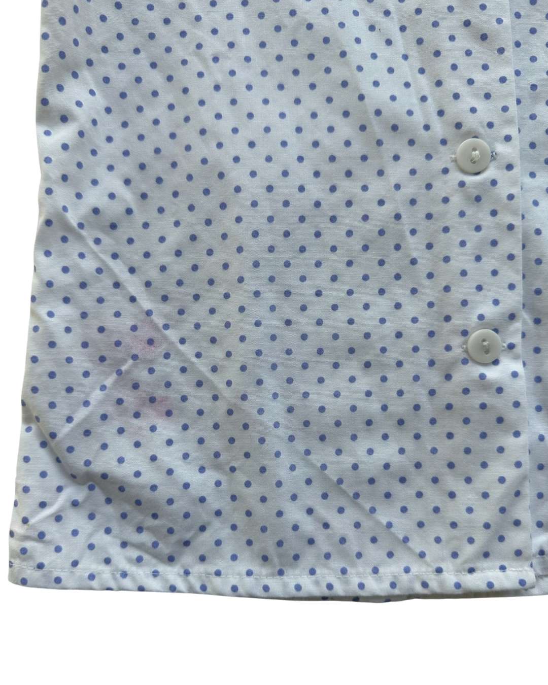 5T Toddler Girl Bella Bliss Periwinkle Blue Ruffle Neck Top Blouse