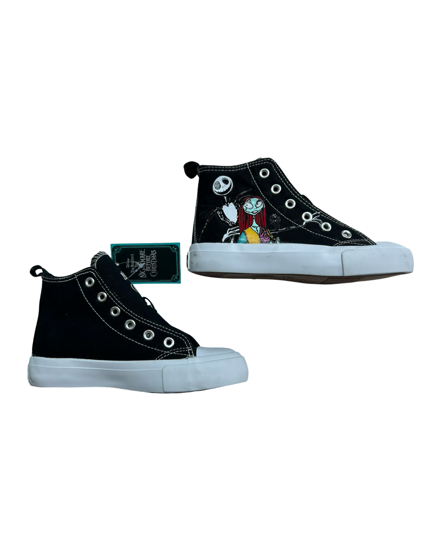 13C Toddler Girl / Boy Black Disney Tim Burtons The Nightmare Before Christmas Canvas Shoes