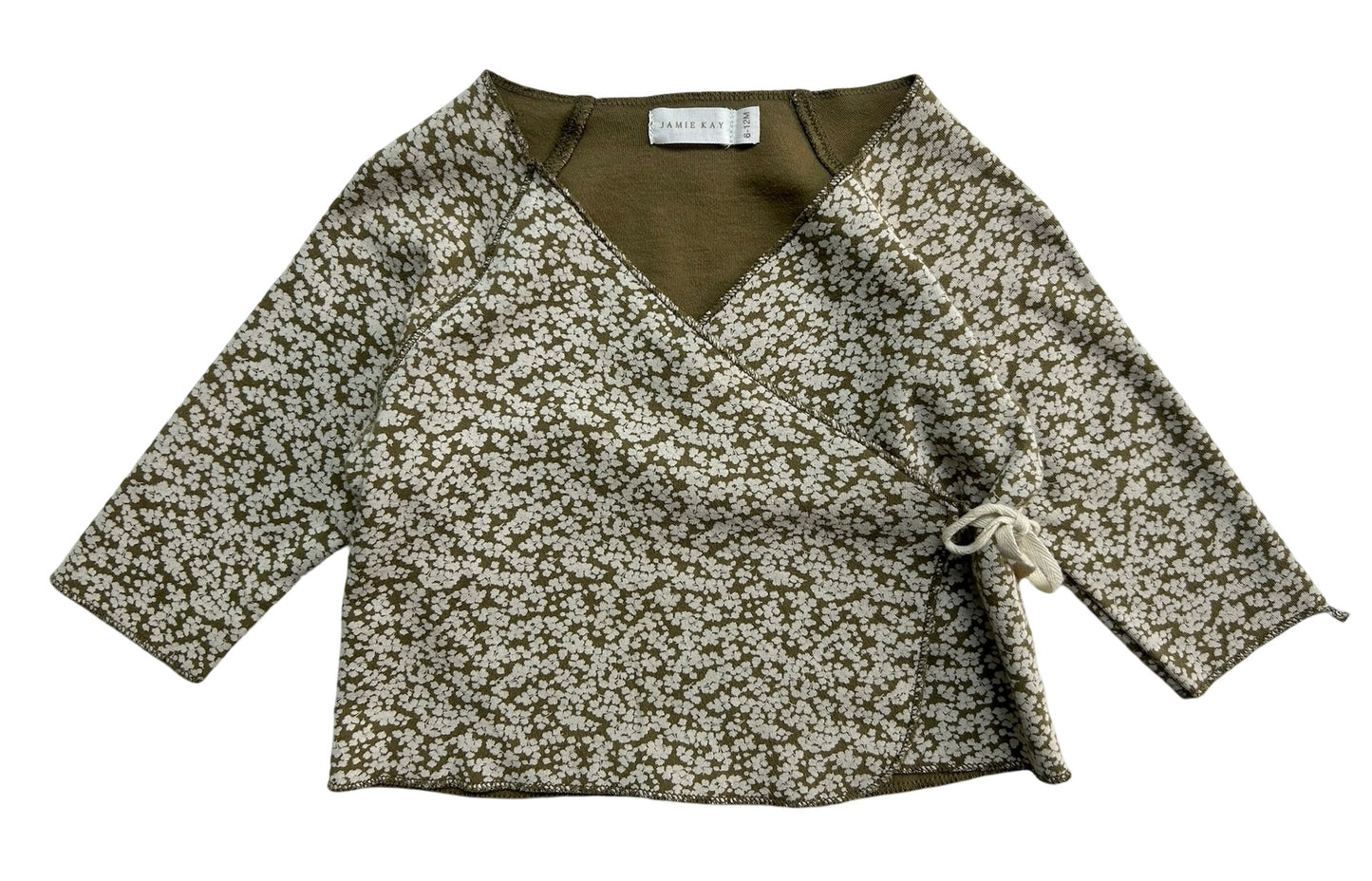 6M-12M Baby Girl Jaime Kay Floral Kimono Jacket