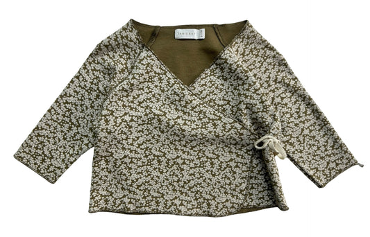 6M-12M Baby Girl Jaime Kay Floral Kimono Jacket