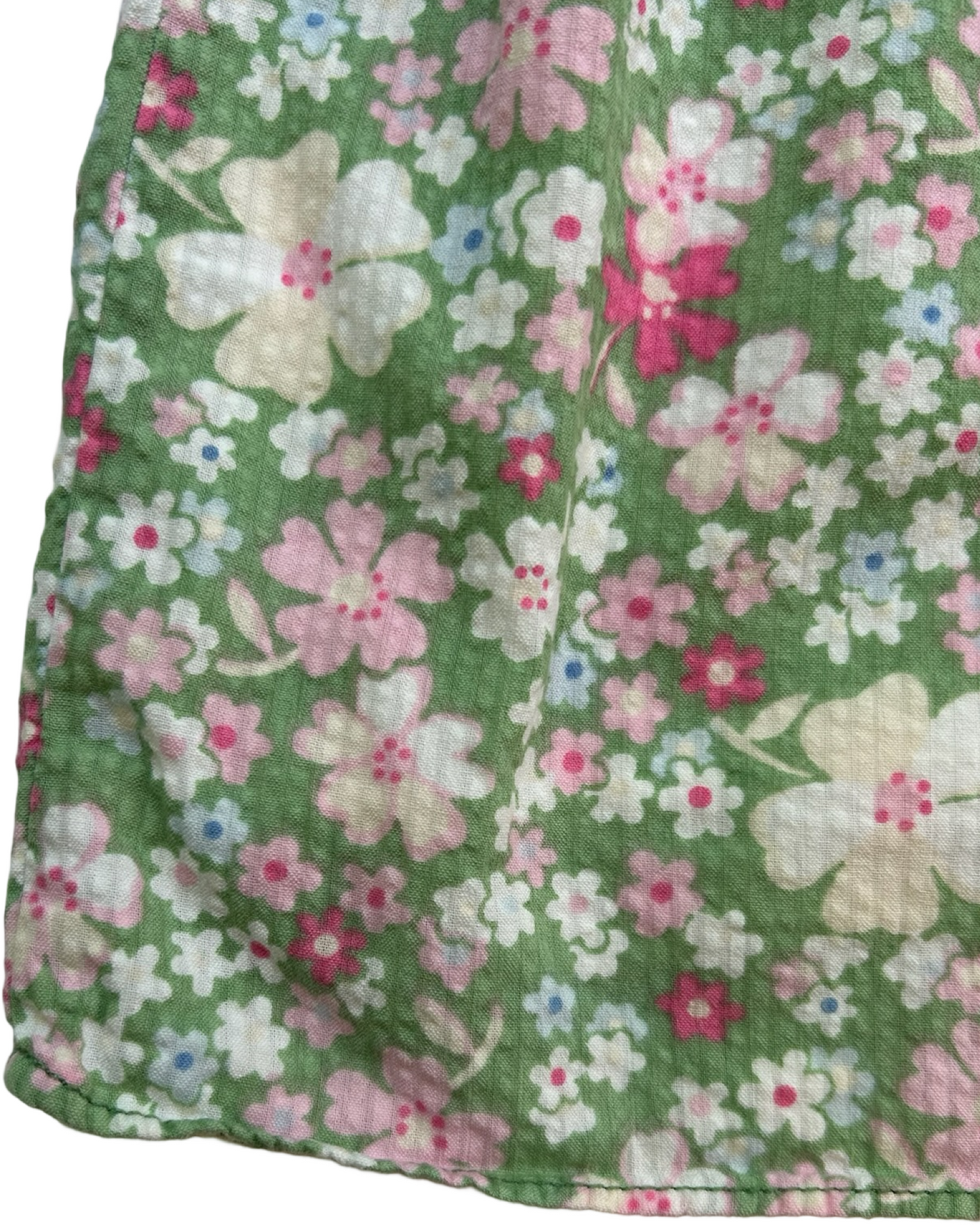 3T Toddler Baby Girl’s OshKosh Genuine Kids Green / Floral Dress.