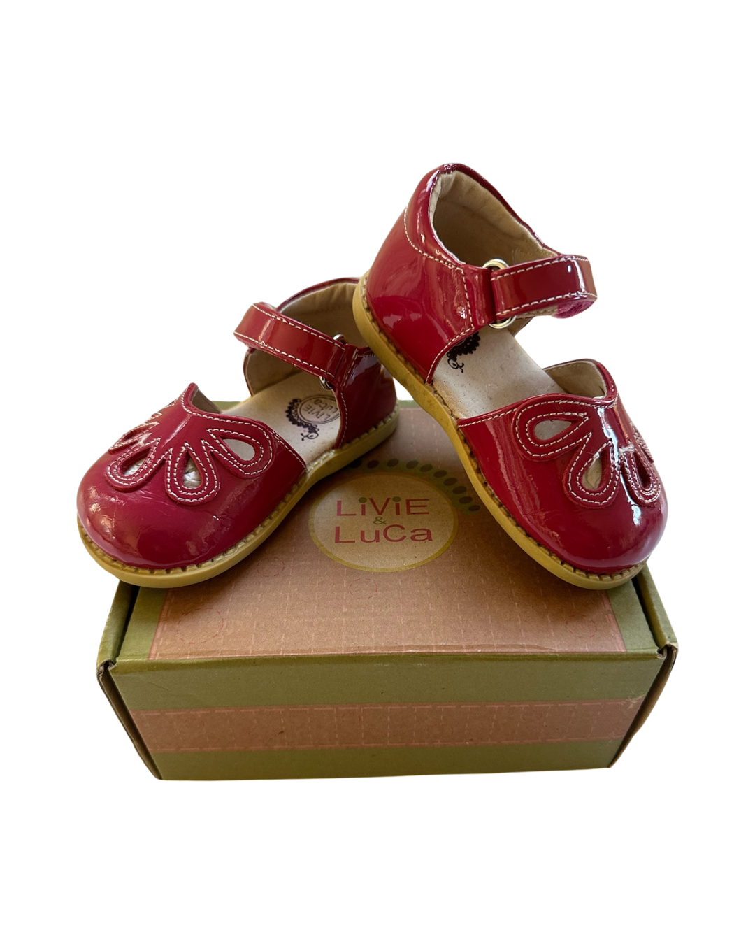 6C Toddler Girl Livie & Luca Petal Shoes