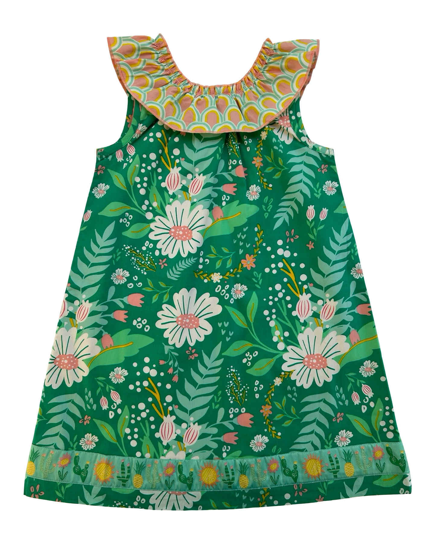 6T Toddlers Girls Wild Flowers Fizzy Pop Shift Dress NWT.