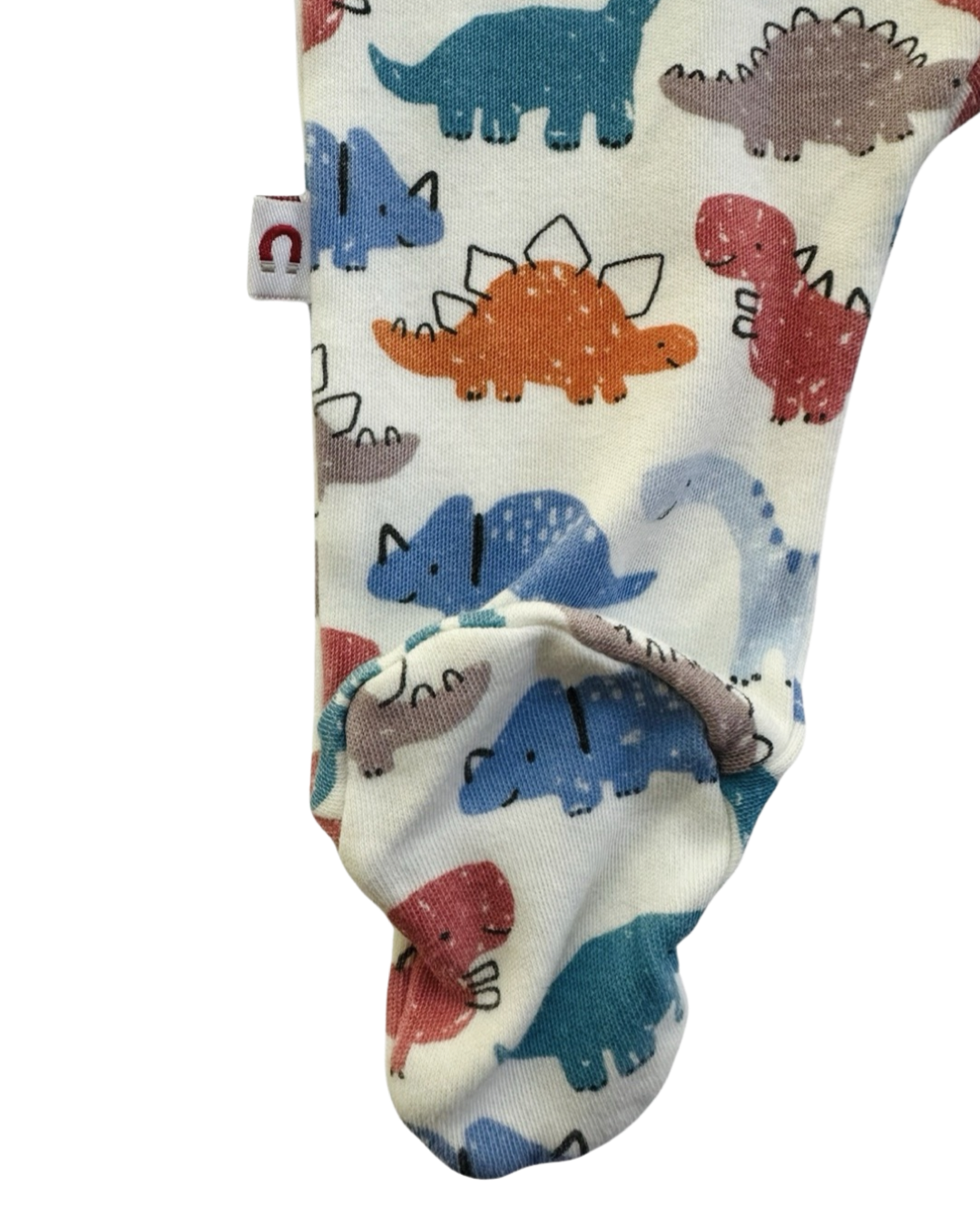 0-3M Baby Boy E=MC2 Magnetic Dinosaur Sleeper PJs