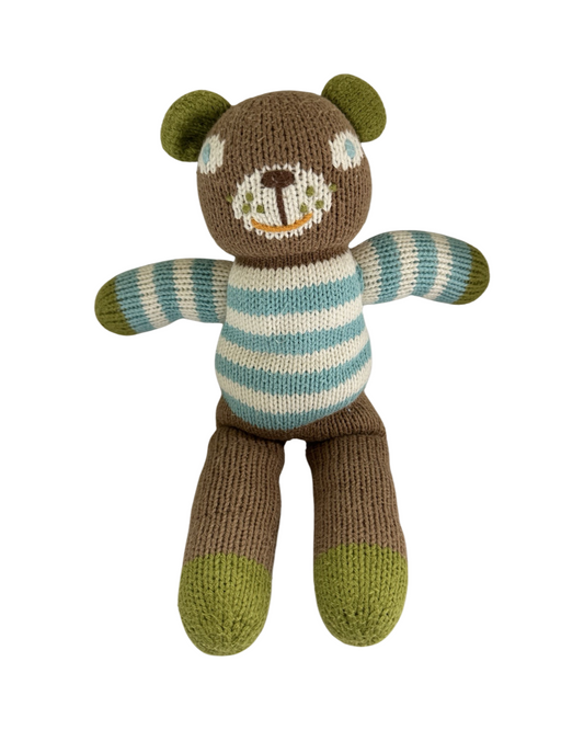 Blabla Kids 12" Berry the Bear Knit Handmade Plush