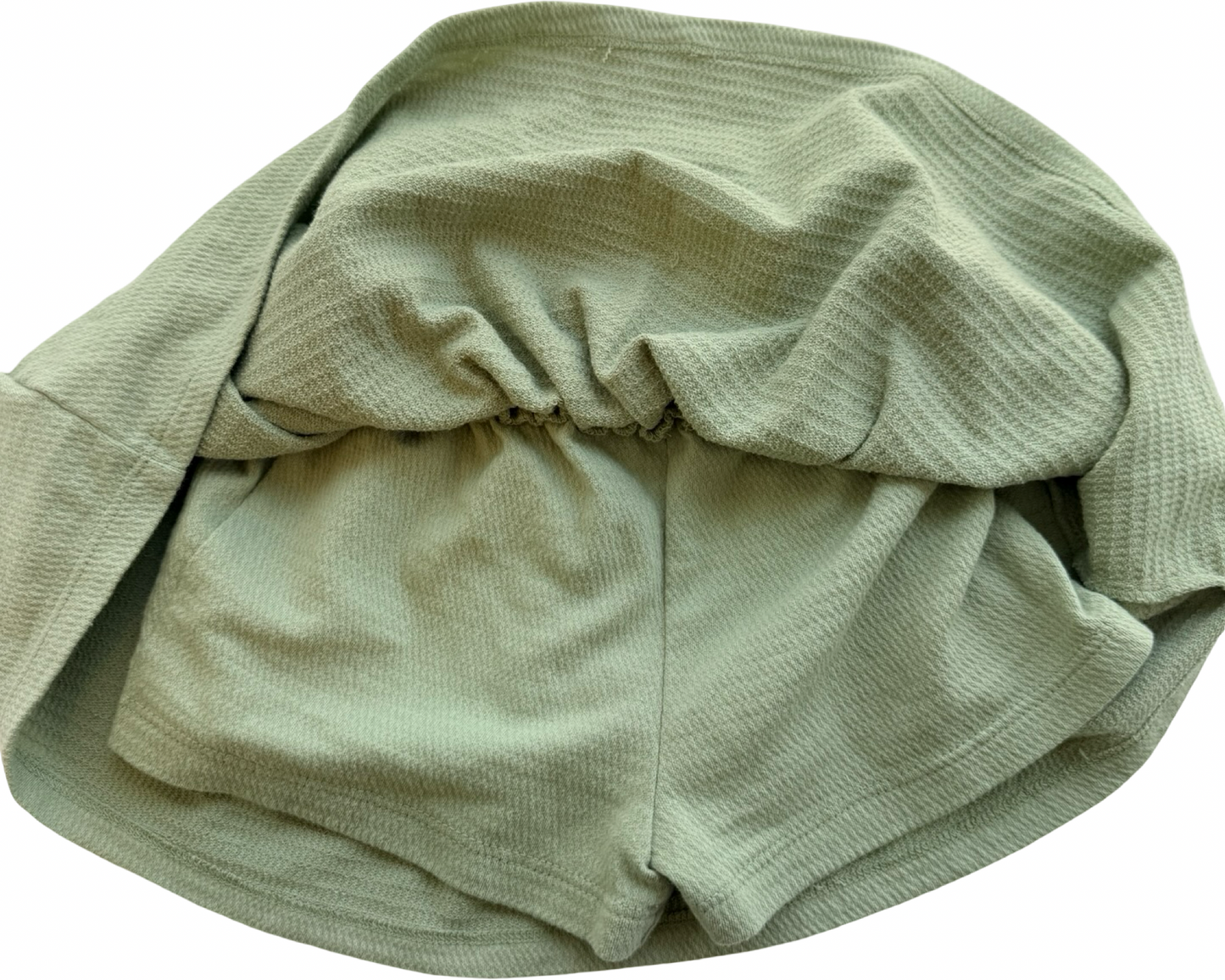 3T Toddler Girls Gap Sage Green Skort with attached shorts underneath