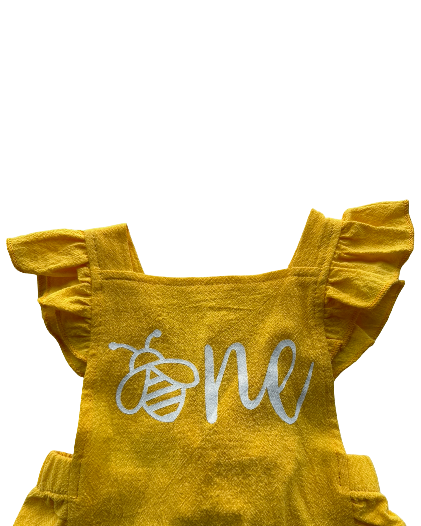 9M - 12M / 100CM Baby Girl Boutique One Romper Button Jumpsuit Sleeveless (1st Birthday) Outfit.