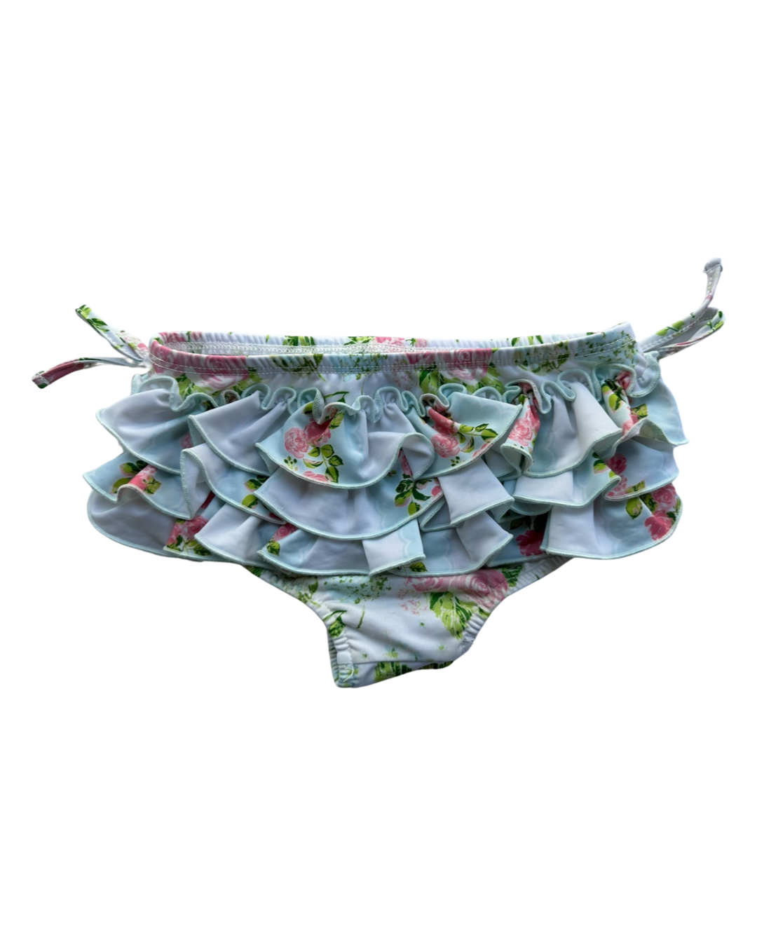 5T Toddler Girl Sweet Honey 2pc Floral Swim Suit