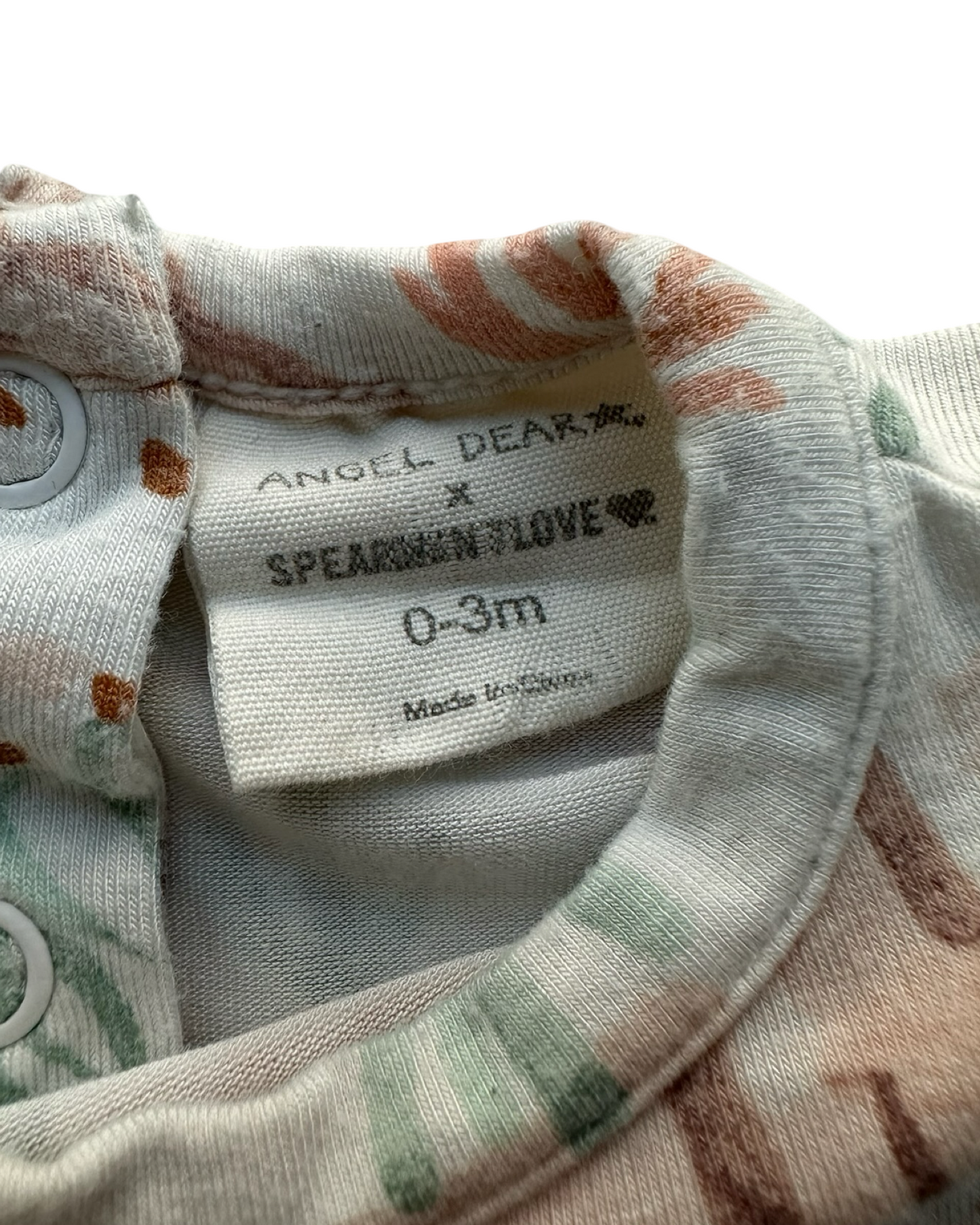 0-3M Baby Girl Angel Dear Spearmint Love, Desert 🌵 Landscape Print Sleeper Nightgown.