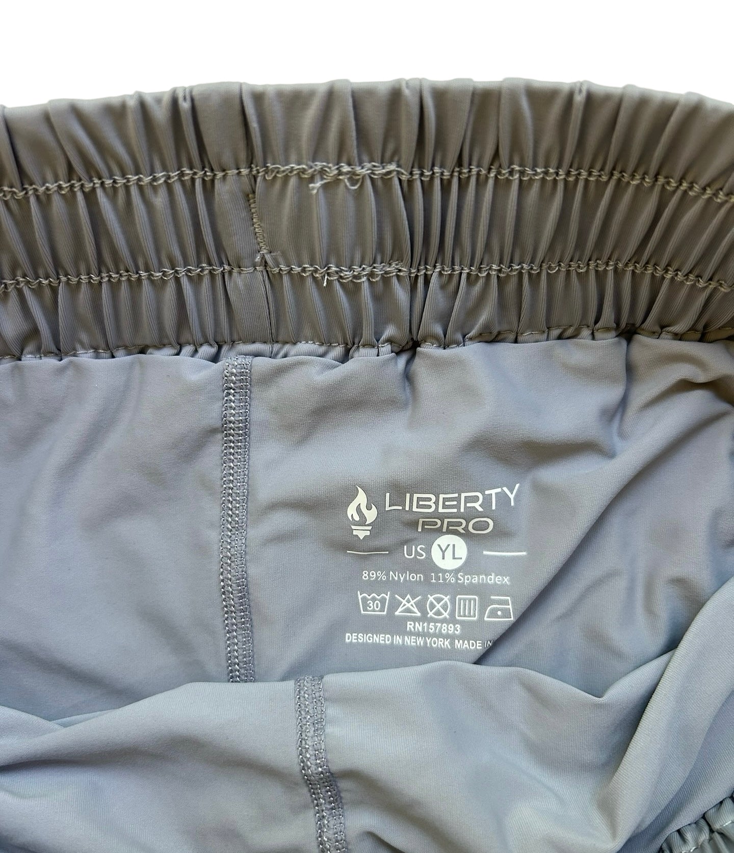 YL Girls Youth Large Liberty Pro Running Sports Active Athletic Lined NWT
