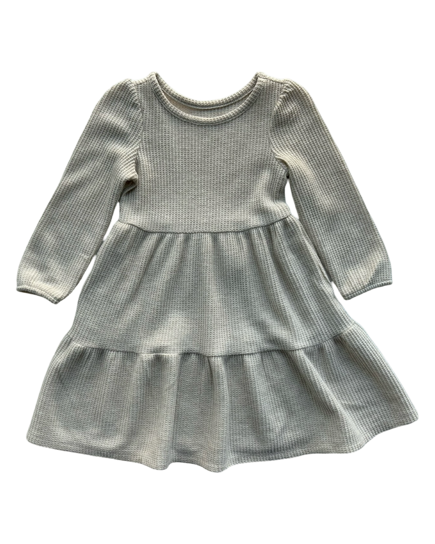 2T Toddler Girls Cat & Jack Waffle Print Dress.