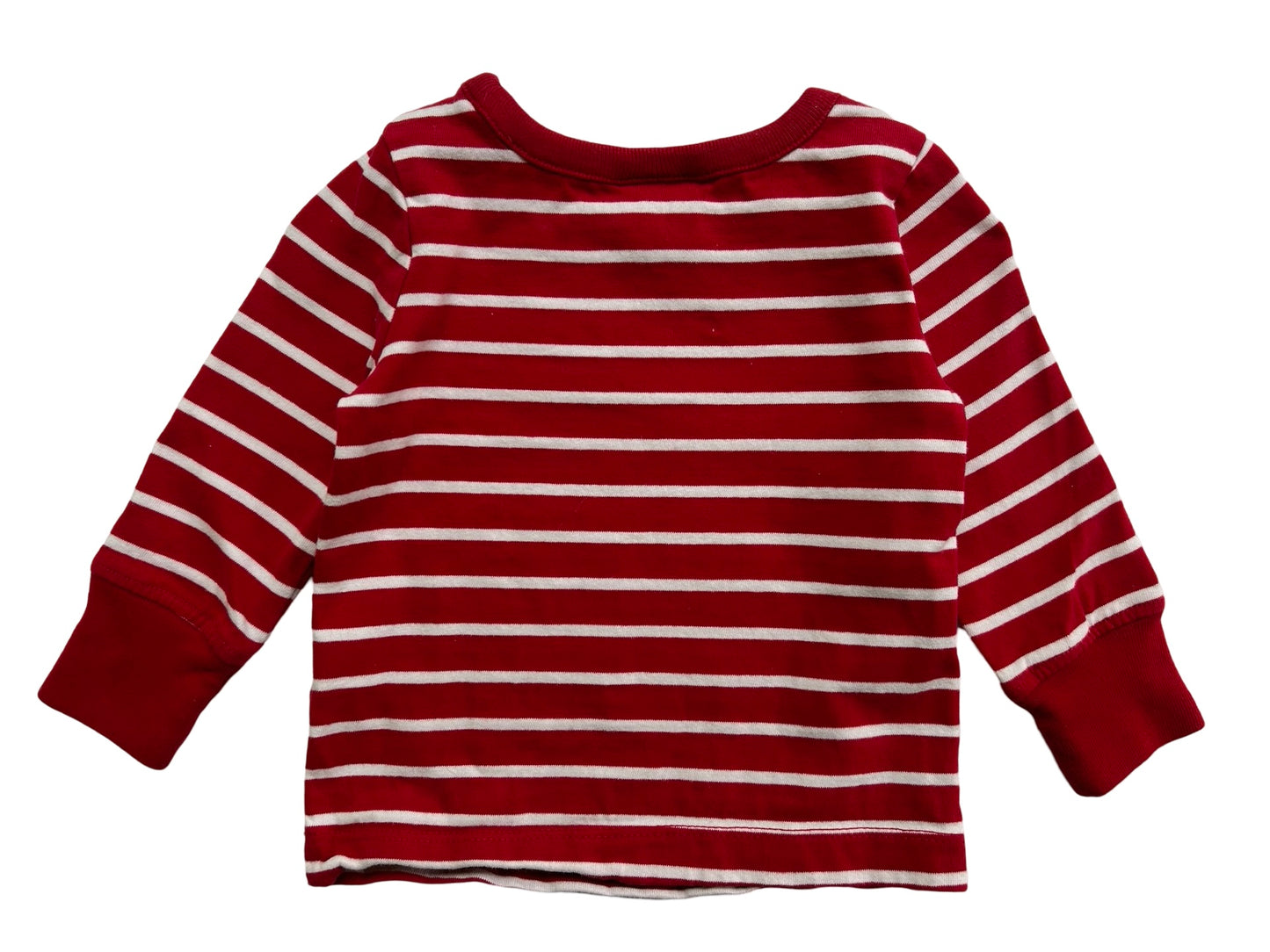 6M-12M Hanna Andersson Baby Girl’s Long Sleeve Top Striped