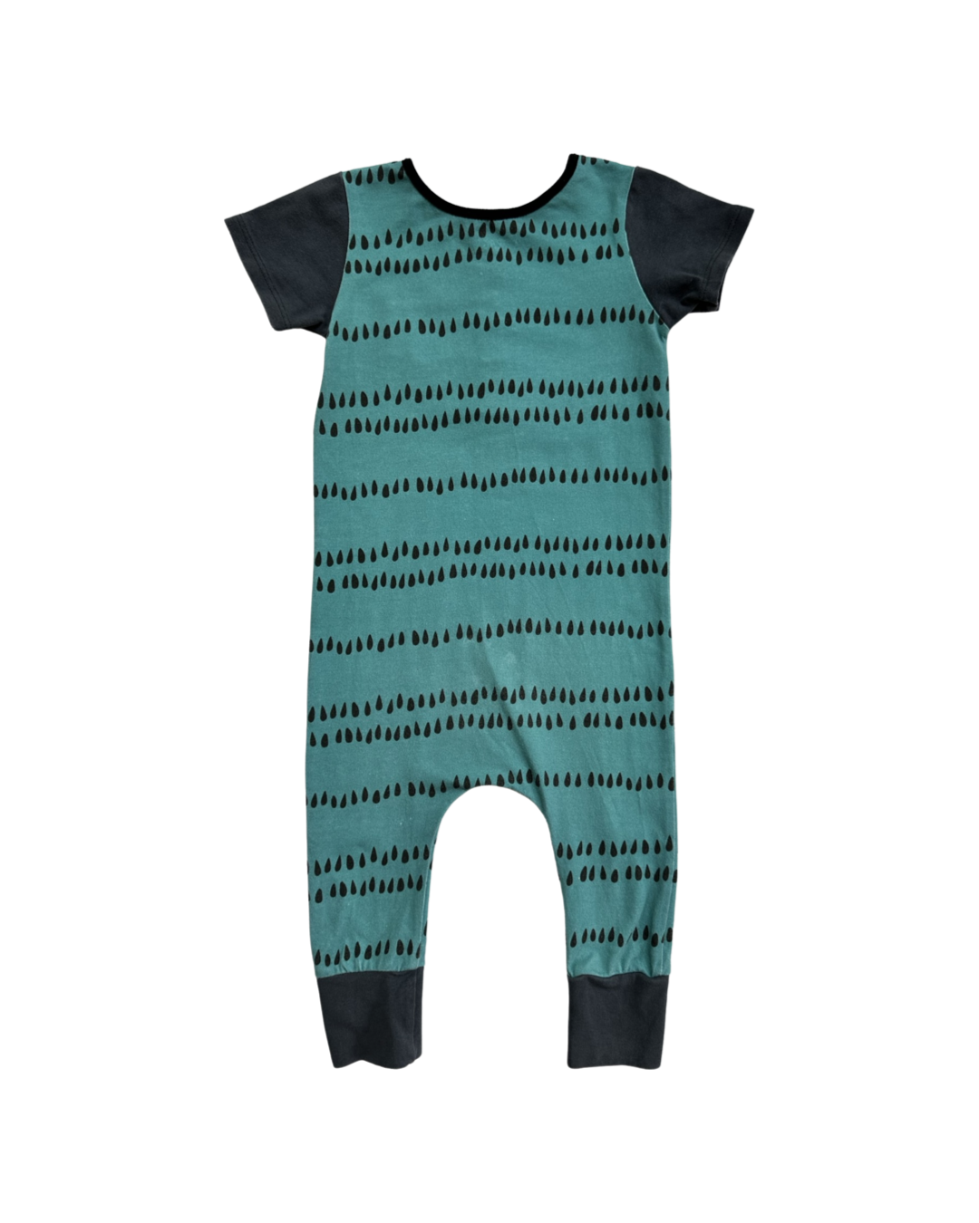 18-24M Baby Boy / Girl RAGS to Raches Green Watermelon Romper