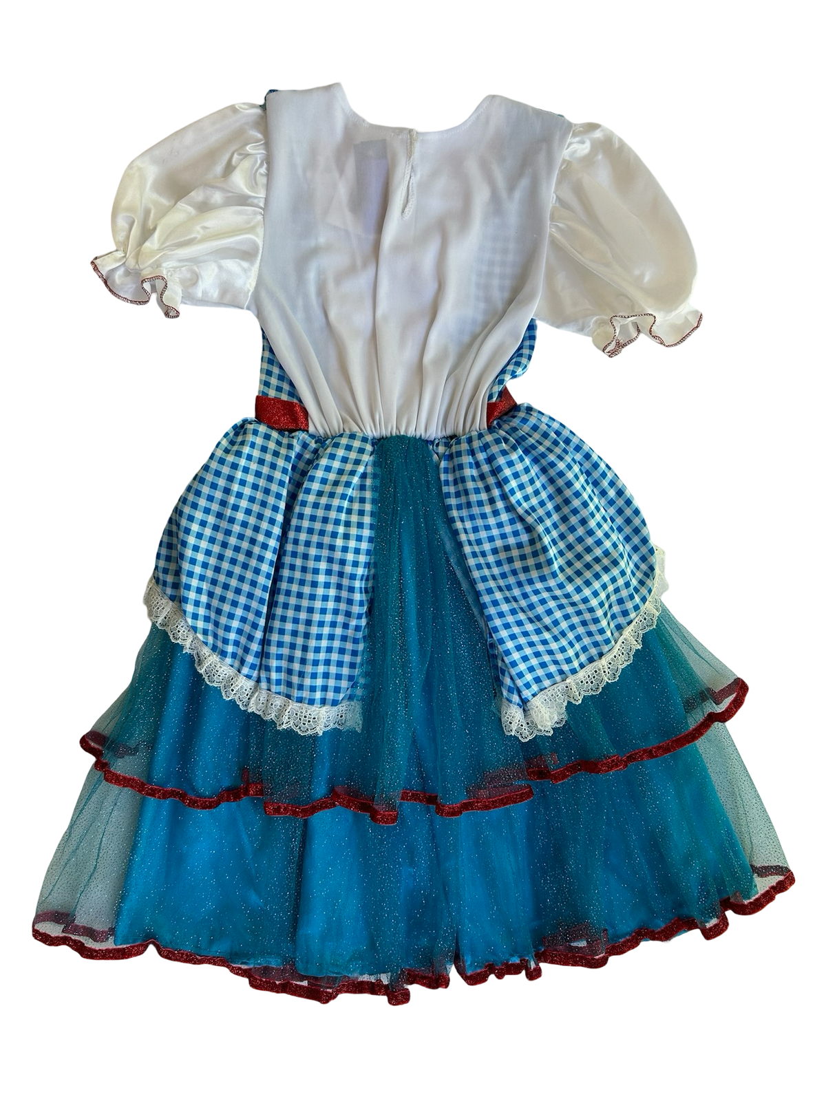 7/8 medium Girls Rubies Wizard of OZ Dorthy Costume Dress