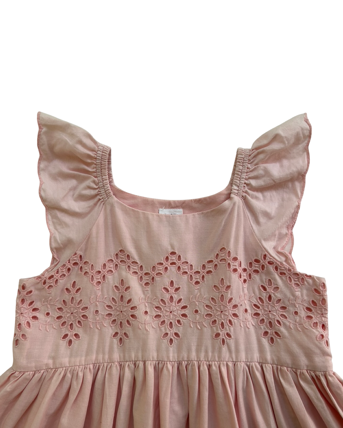 4 Toddlers Girls Baby Gap Eyelets Ruffle Dress