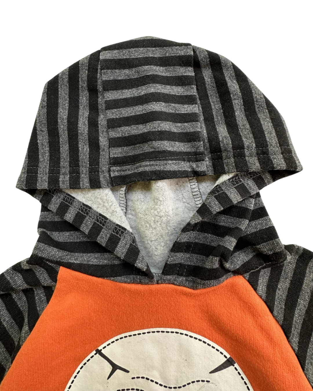2T Toddler Boy Little Rebels Skeleton Hooded Sweatshirt