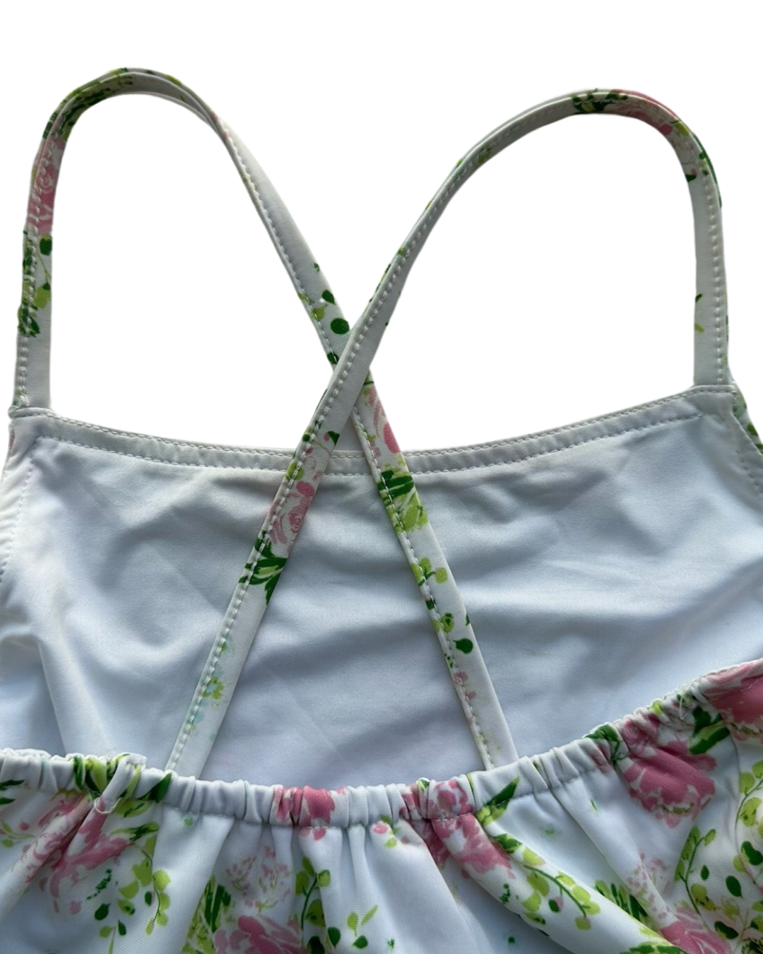 5T Toddler Girl Sweet Honey 2pc Floral Swim Suit