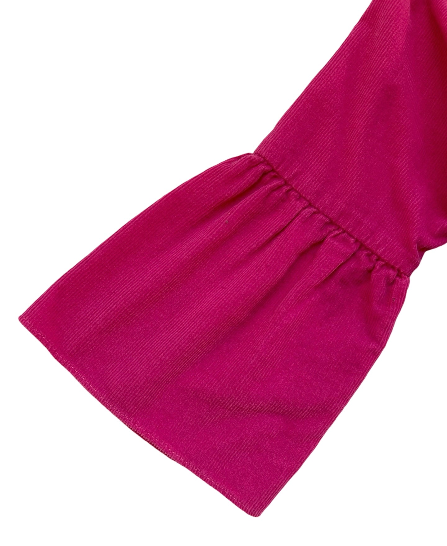 2T Toddler Girl Lolly Wolly Doodle Fuchsia Pink Corduroy Smocked Dress