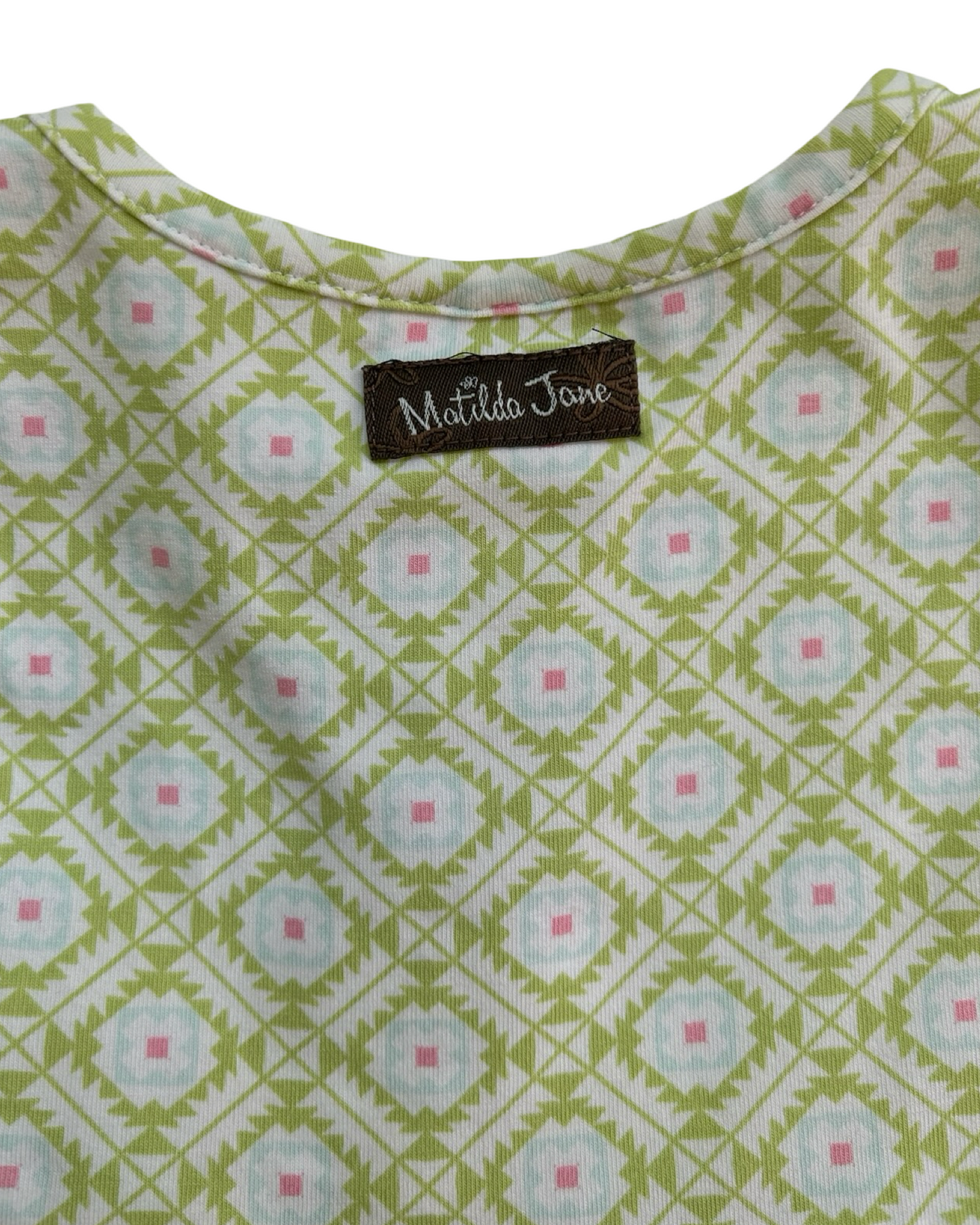 2T Toddler Girls Matilda Jane Sara Pretty Pattern Floral Sleeveless Top