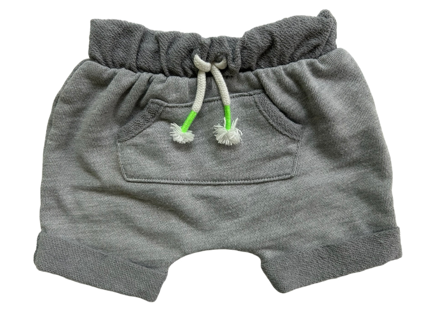 NB / RN Baby Boy Cat & Jack Grey Bubble Shorts