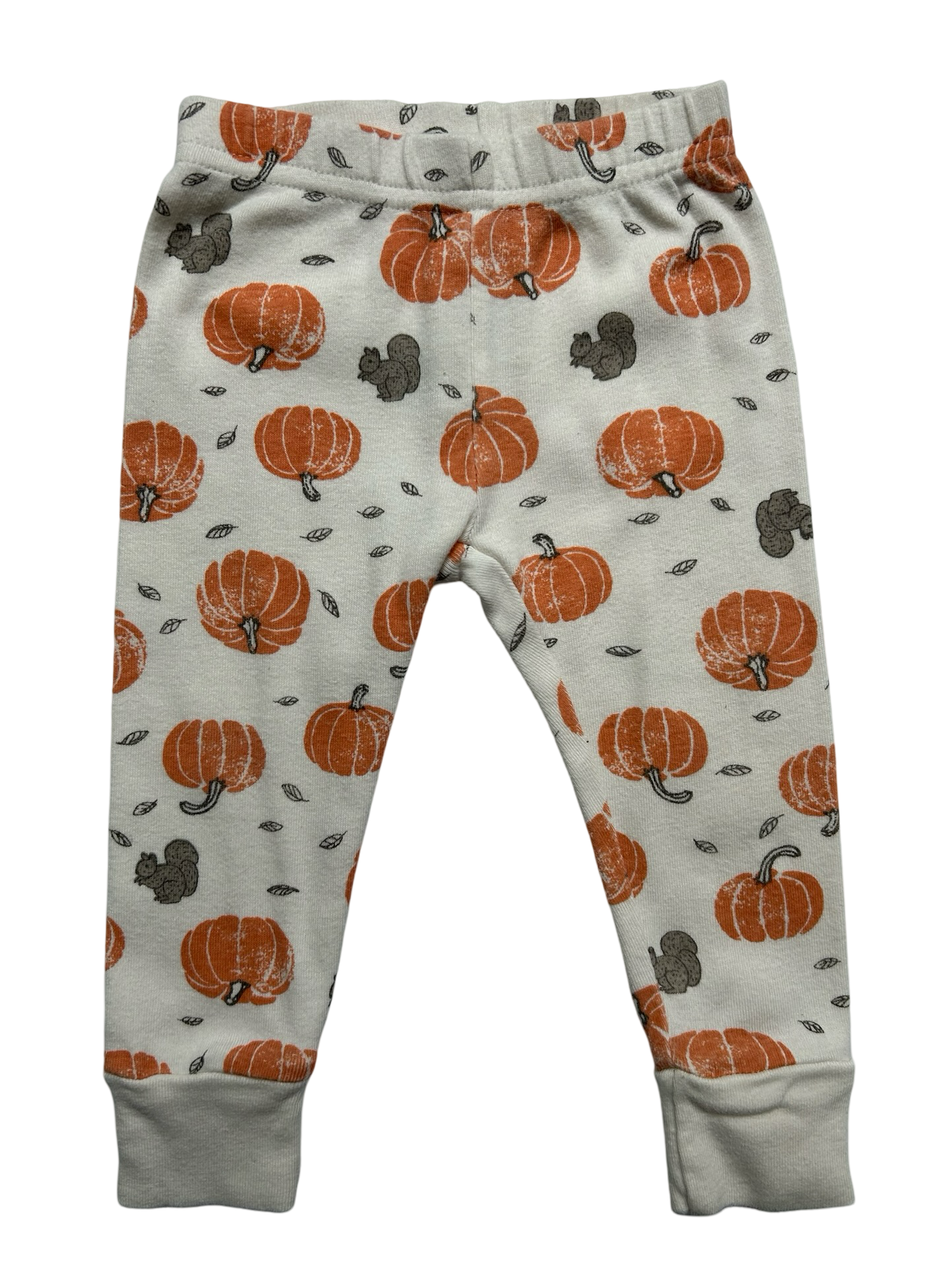 6M Baby Girl Little Planet Organic By Carters Pumpkin Pajamas Set