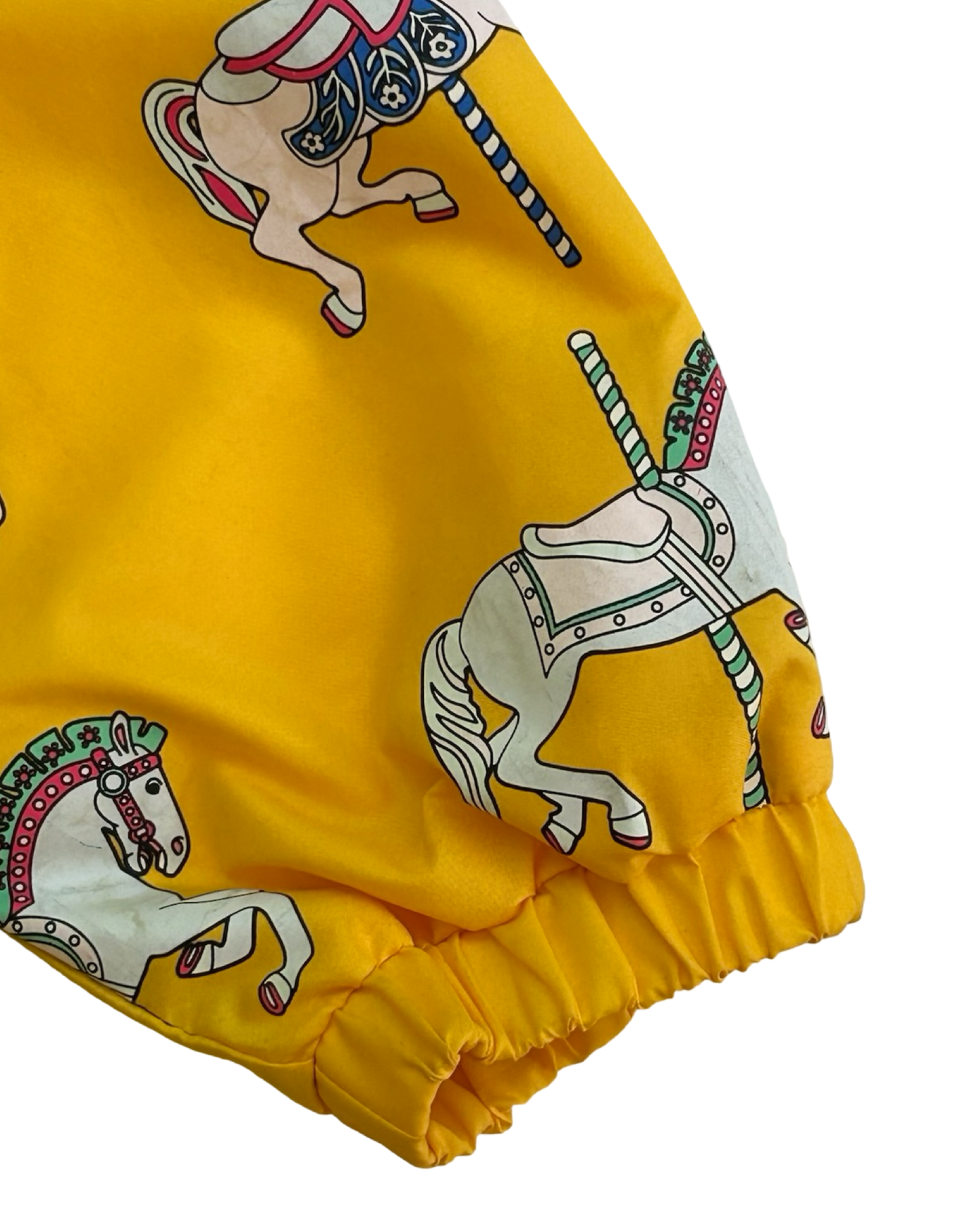 3T -4T Toddler Girls Holly & Beau Changing Horse Carousel Raincoat