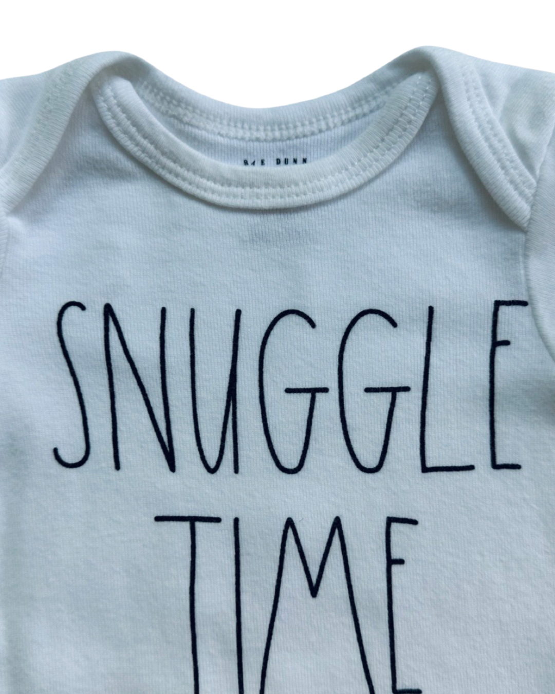 0-3M Baby Boy / Girl Rae Dunn White Onesies