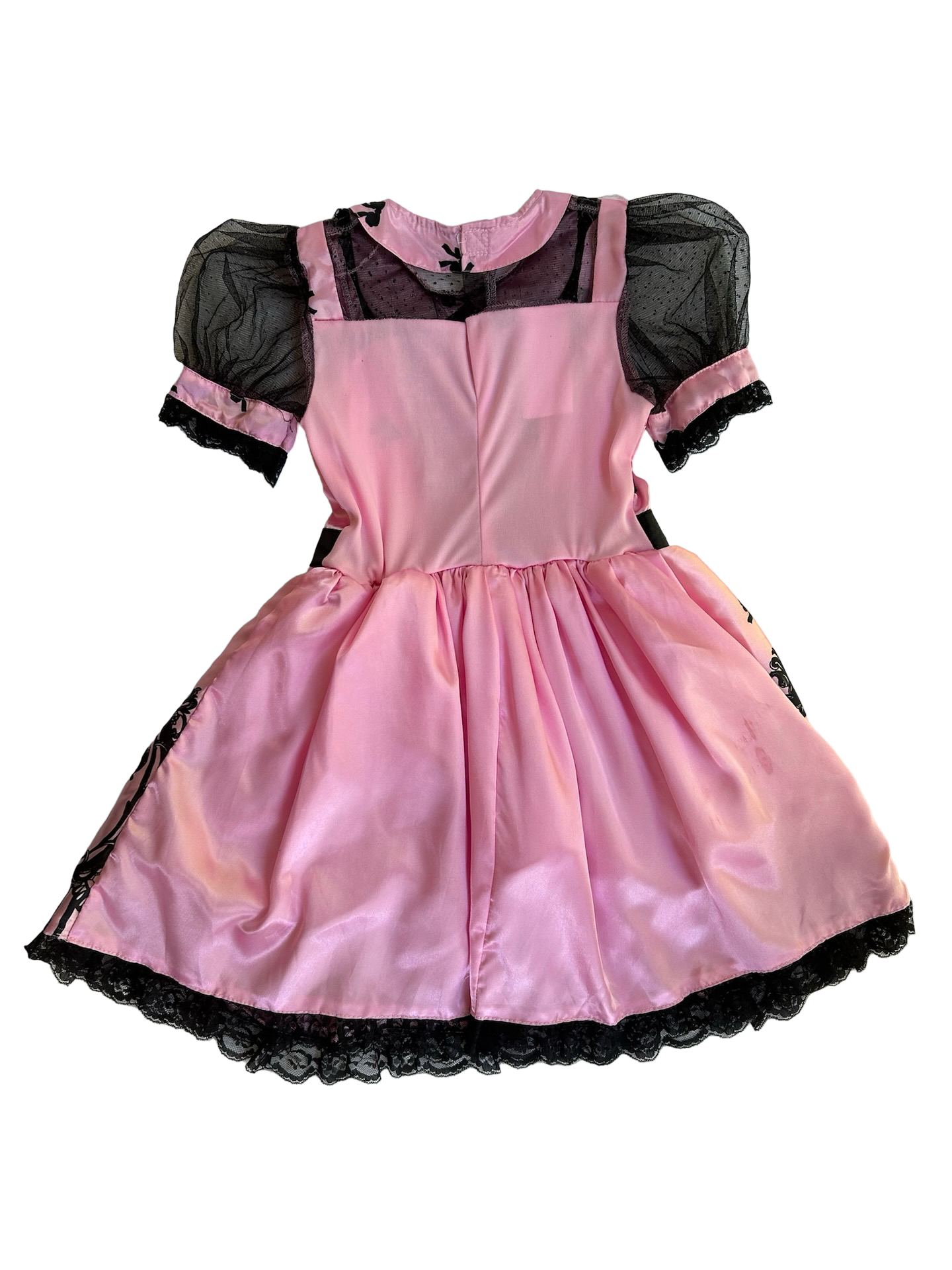 4T /5T / 6x Girls Small Hyde And Eek! Pink Wicked Wind-Up Doll Steampunk Halloween Costume