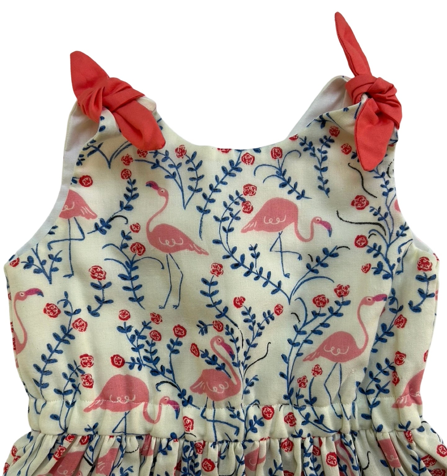 2T Toddler Girl Poppy Whitaker Flamingos 🦩 🦩🦩 Boutique Sleeveless Dress.
